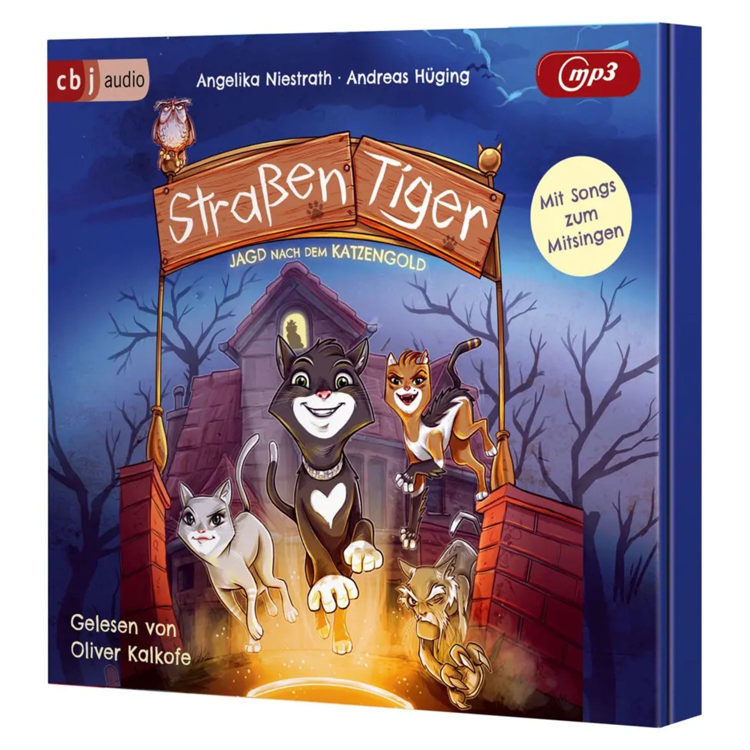 Hörspiel Straßentiger - Jagd nach dem Katzengold,1 Audio-CD, 1 MP3