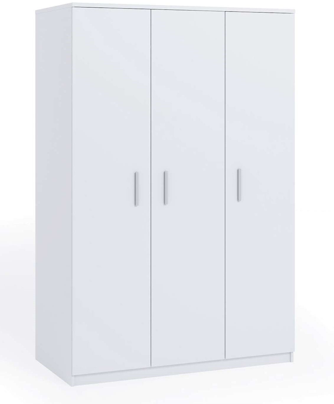 99rooms Drehtürenschrank Mela (Kleiderschrank, Mehrzweckschrank) 3-türig, variabel stellbar, aus Holzwerkstoff, viel Stauraum