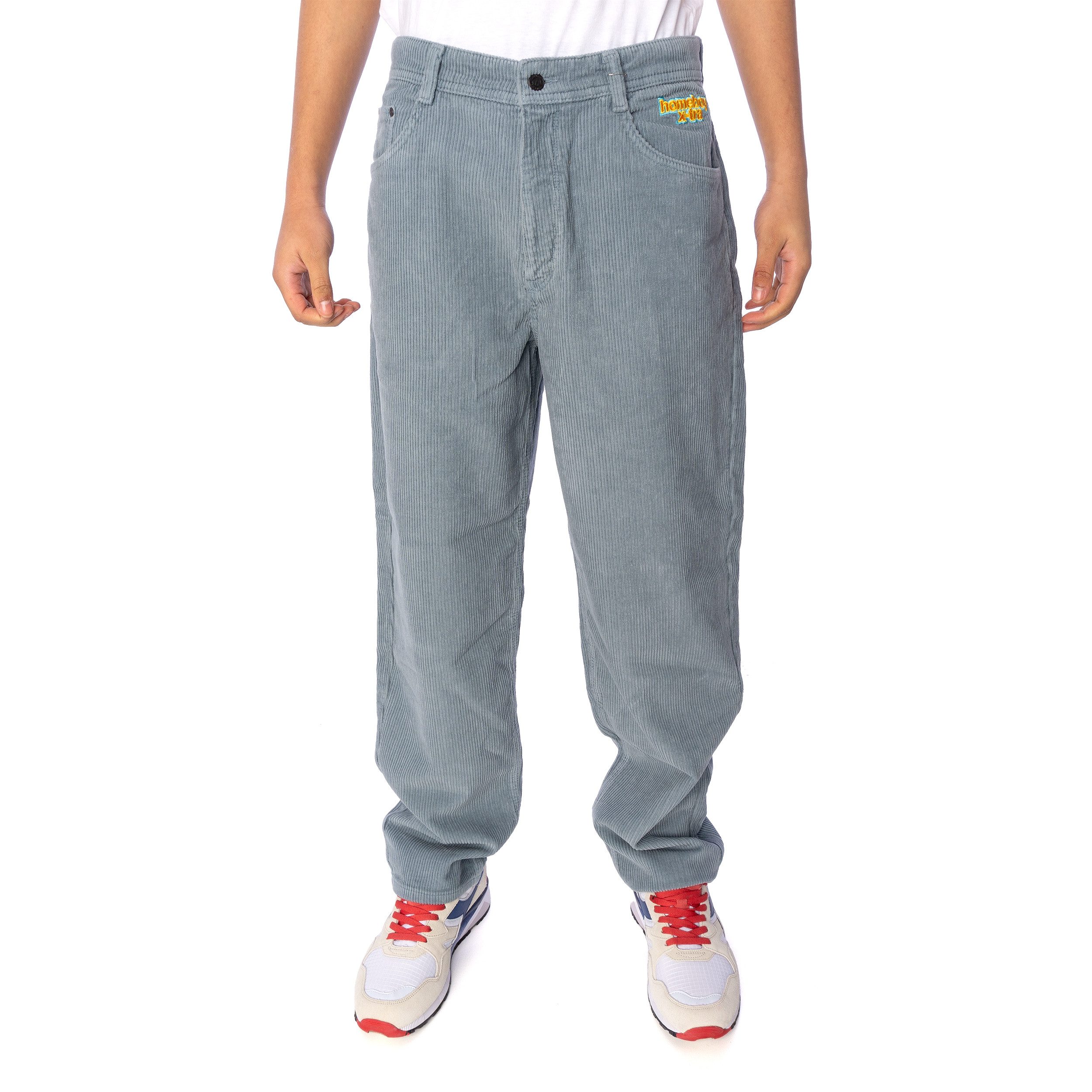 HOMEBOY Cordhose Hose Home Boy x-tra Baggy cord Pants, G 36, L 34, F uboot blue