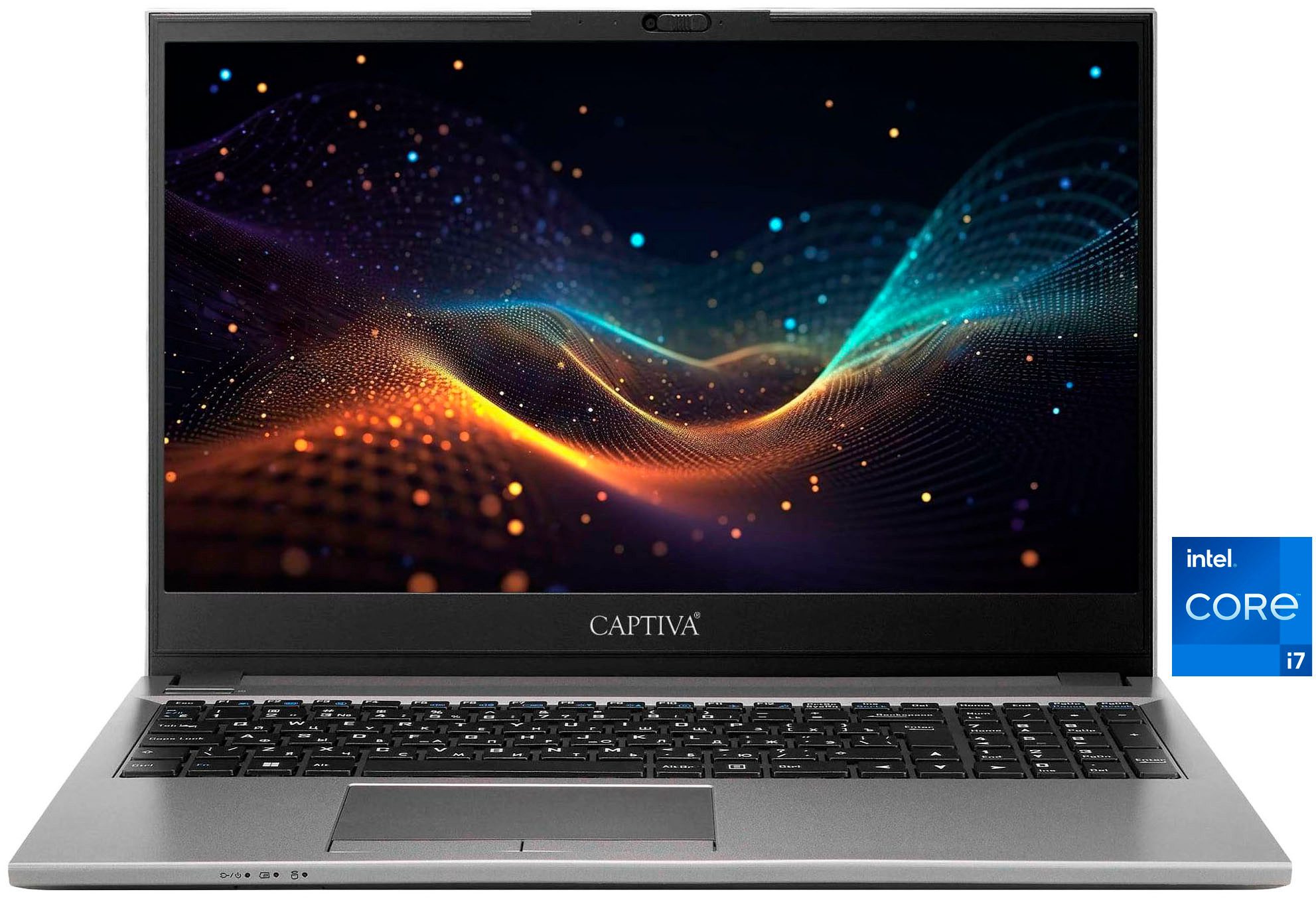 CAPTIVA Business/Office I10-0773GE Business-Notebook (39,6 cm/15,6 Zoll, Intel Core i7 1255U, Iris Xe Graphics, 32 GB, 2000 GB SSD)