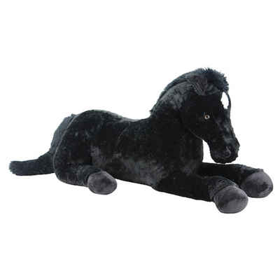 Sweety-Toys Kuscheltier Sweety Toys 10998 XXL Kuscheltier Pferd Plüschpferd liegend Blacky 160 cm