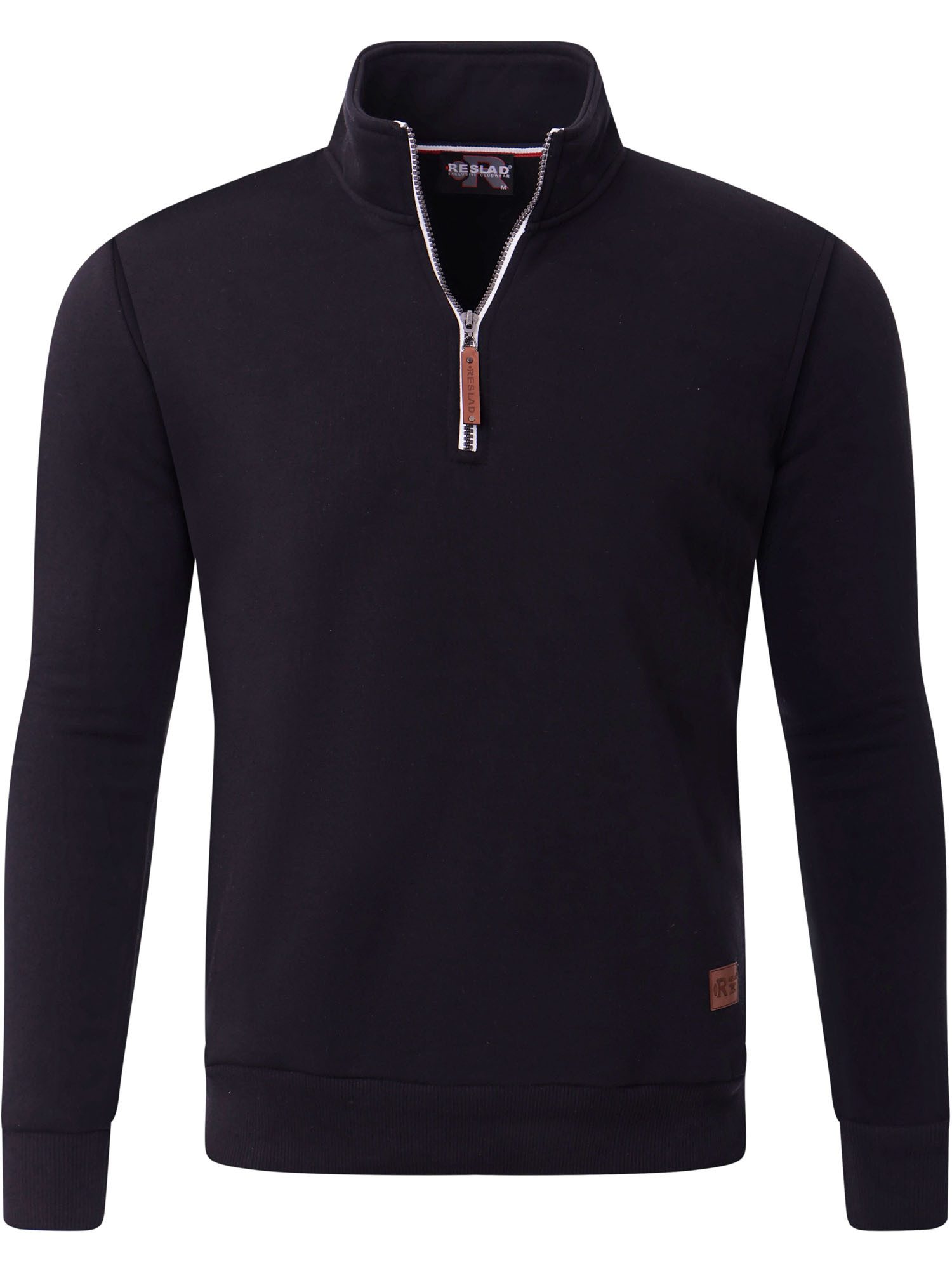 Reslad Sweatshirt Reslad Pullover Herren Troyer RS-1025 (1-tlg) Winter Pullover Pulli Sweater Sweatjacke
