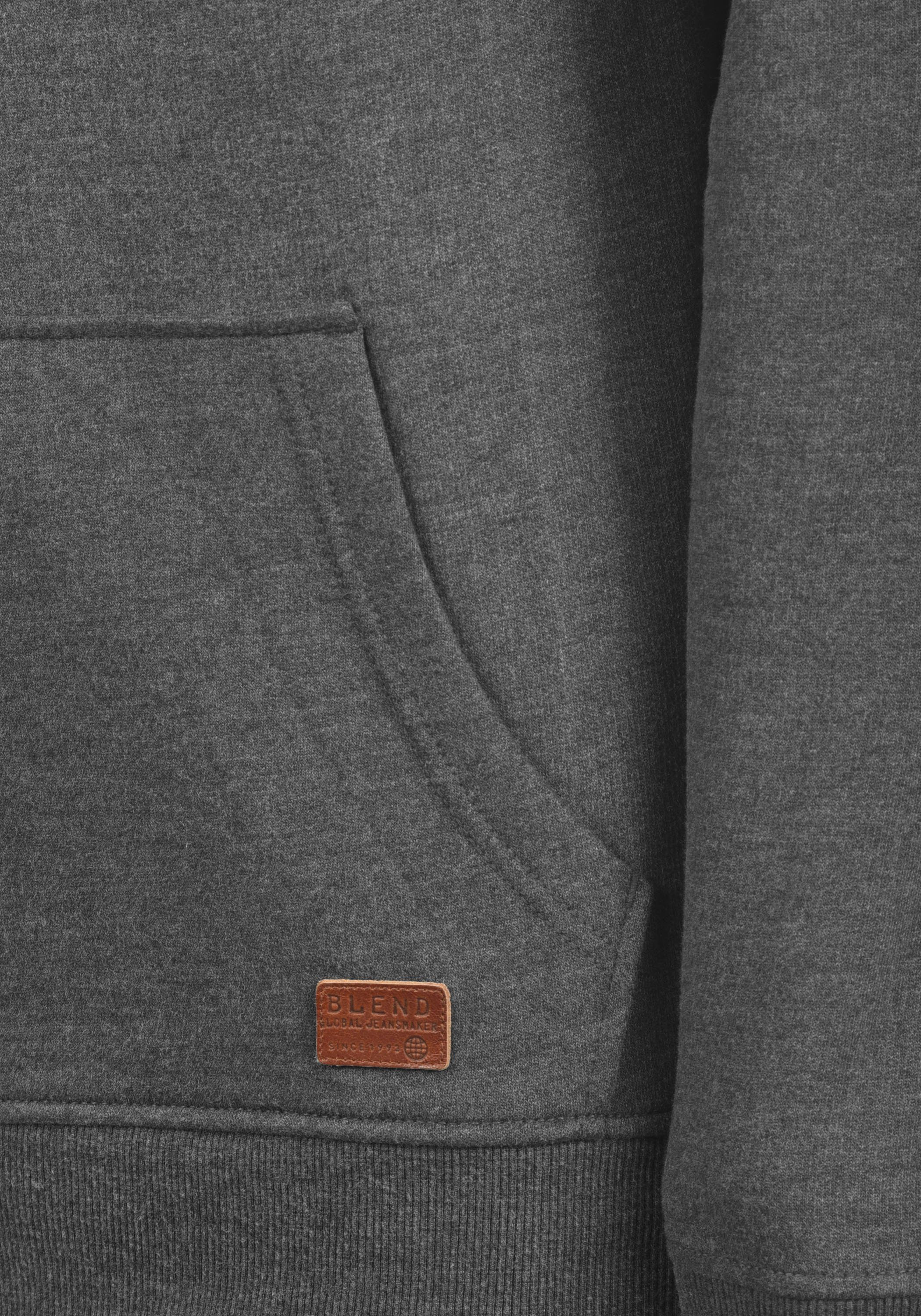 Blend Kapuzensweatjacke BHHulker Stilvolle Kapuzensweatjacke mit weicher Fleece-Innenseite