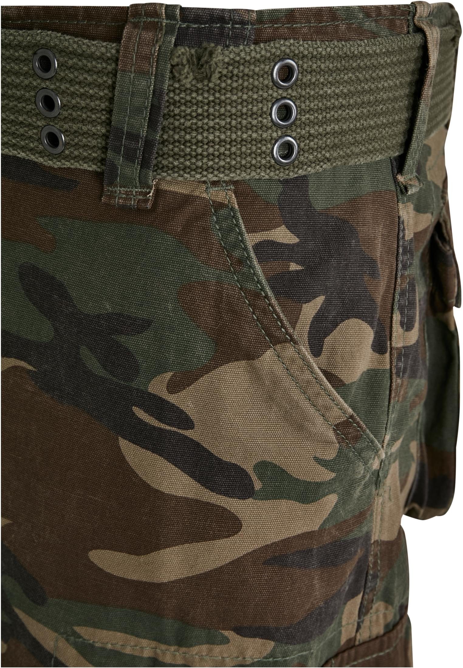 Brandit Stoffhose Herren Savage Cargo (1-tlg) olive camouflage Shorts Vintage