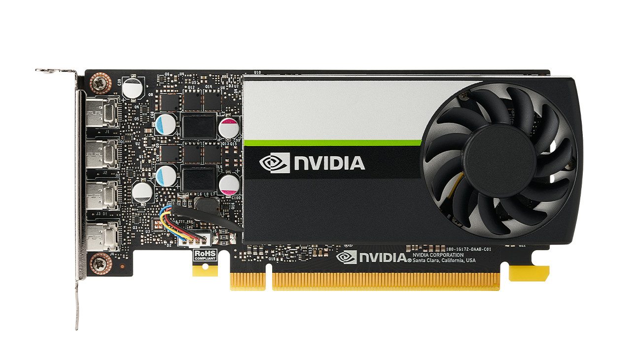 Fujitsu NVIDIA T1000 - Grafikkarten - T1000 - 4 GB GDDR6 Grafikkarte