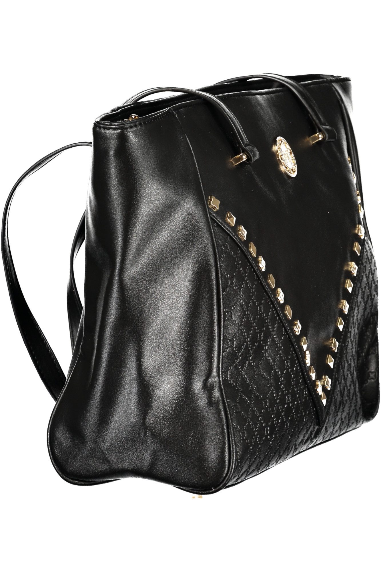 Laura Biagiotti Umhängetasche, Schwarze Damenhandtasche Bradenton: Stilvoll mit Reißverschluss & Fä