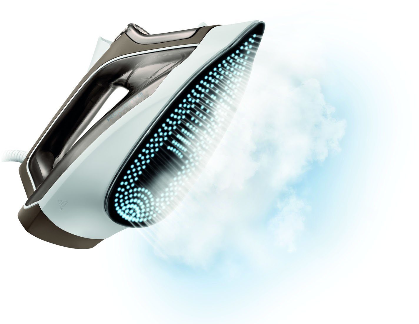 Rowenta Dampfbügeleisen Effective+ DX1635, 2400 Watt, Dampfstoß: 120 g/Min., Vertikaldampf, 2400 W, optimale Dampfverteilung, Antikalk-System, kratfeste Bügelsohle