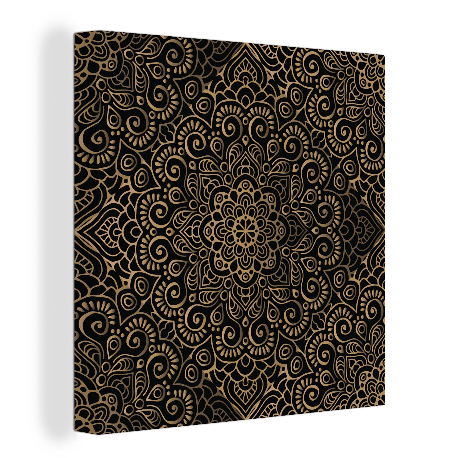 OneMillionCanvasses® Leinwandbild Mandala indisches Muster, Fotodruck günstig online kaufen