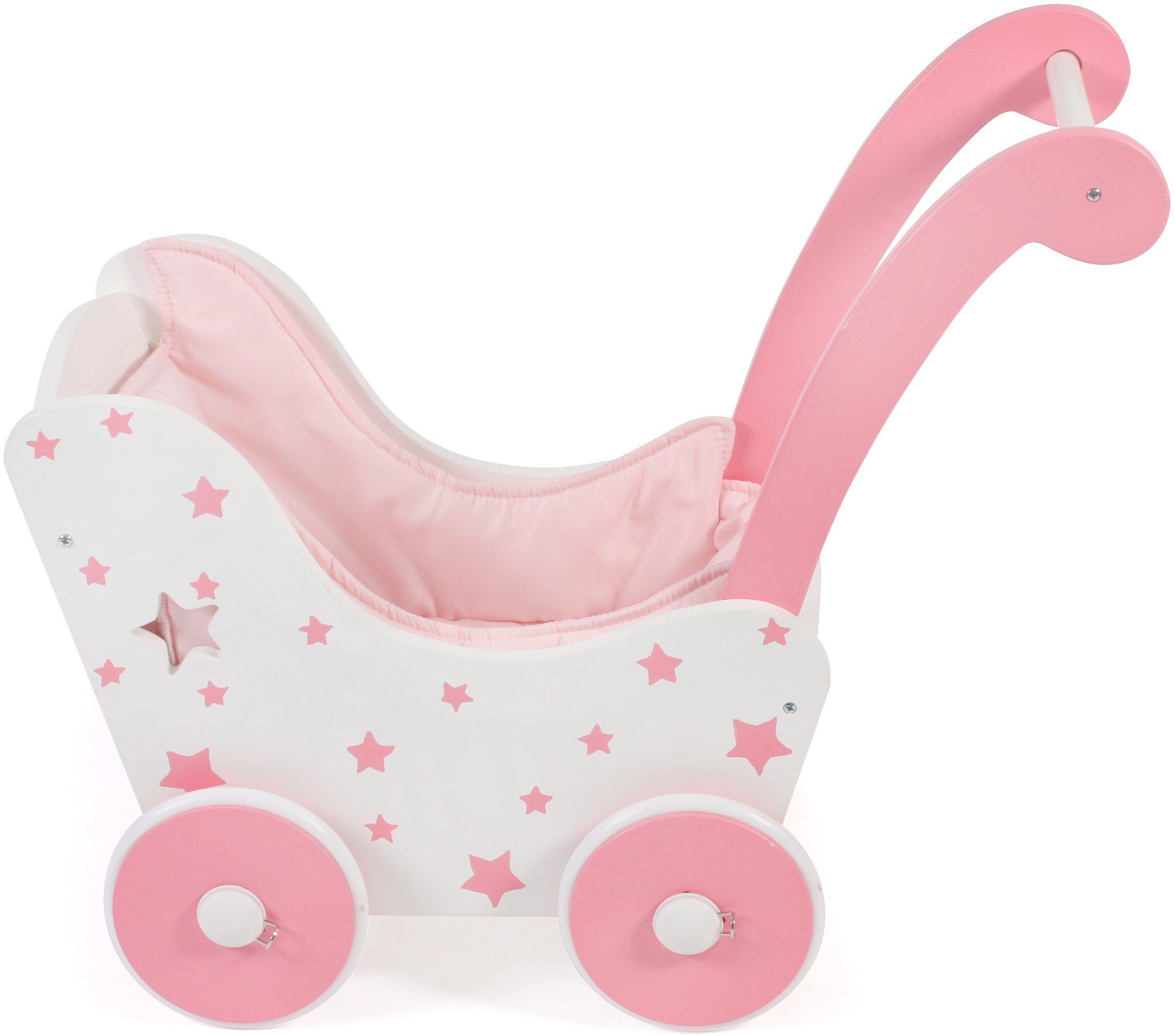 CHIC2000 Puppenwagen Stars Pink günstig online kaufen