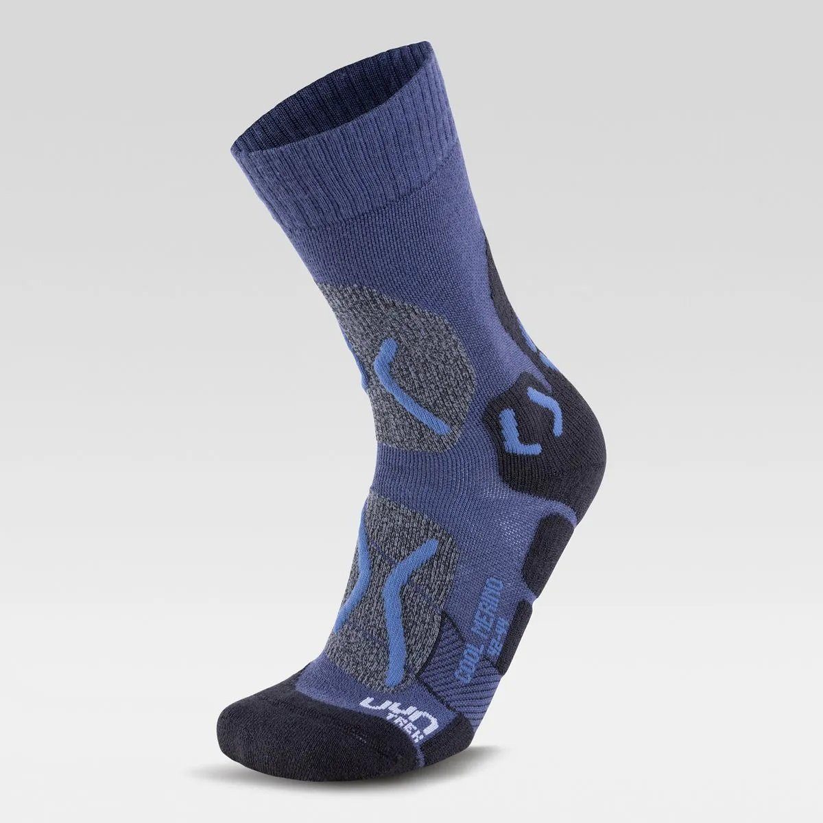UYN Wandersocken Cool Merino (Merinowolle/Natex) denimblau/indigo günstig online kaufen