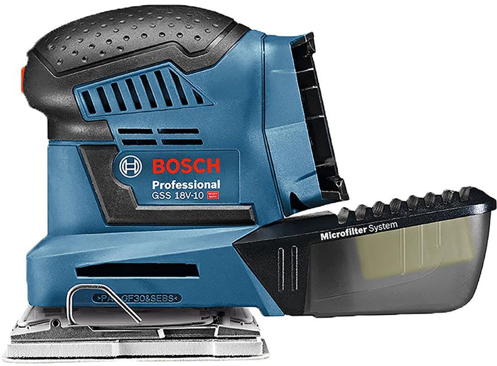 Bosch Professional Akku-Schwingschleifer »GSS 18V-10«, in L-BOXX, ohne Akku, ohne Ladegerät – Bild 4 von 5