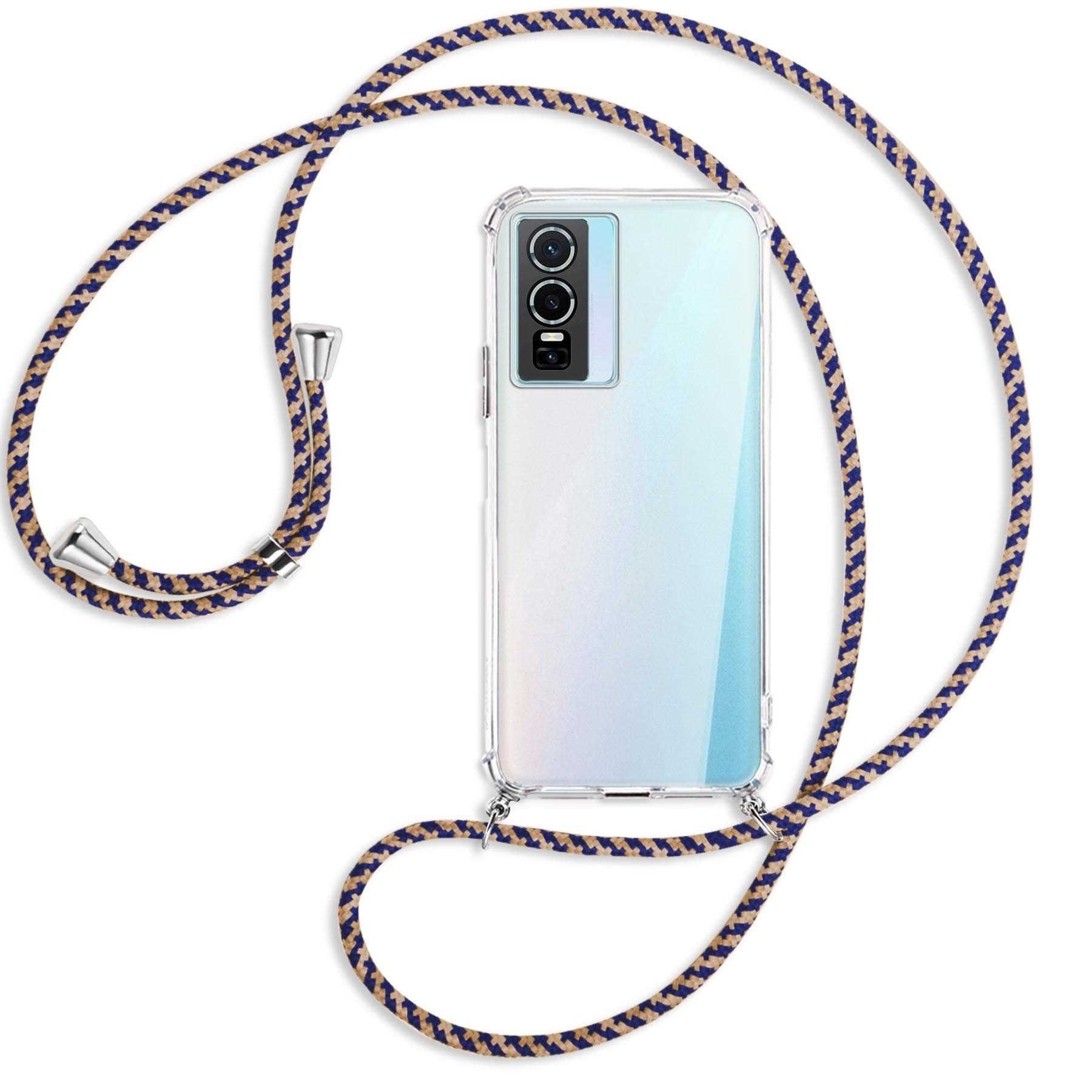 mtb more energy Handykette für vivo Y76 5G [NC-566-S], Umhängehülle mit Band [NC-566-S]
