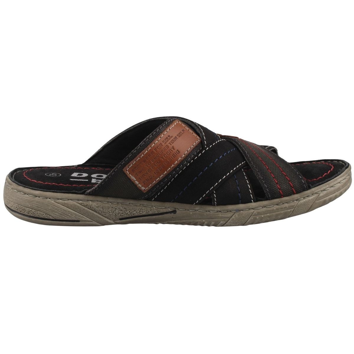 Dockers by Gerli 50NE001-107100 Clog Sandale mit weichem Lederfußbett