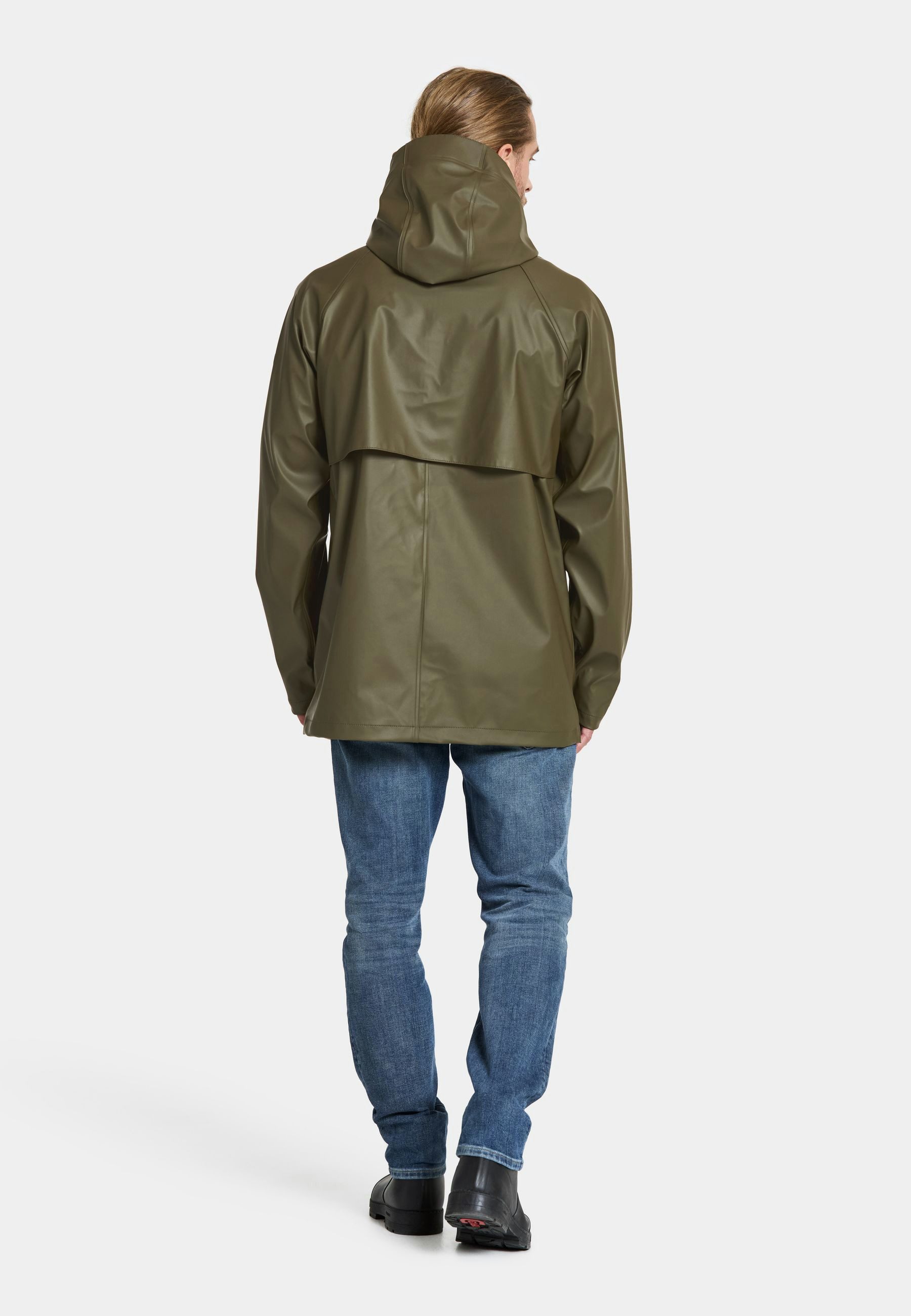 Didriksons Regenjacke Regenjacke Wasserdicht Didriksons Herren DARWIN mit Kapuze mit Taschen – Bild 4 von 5