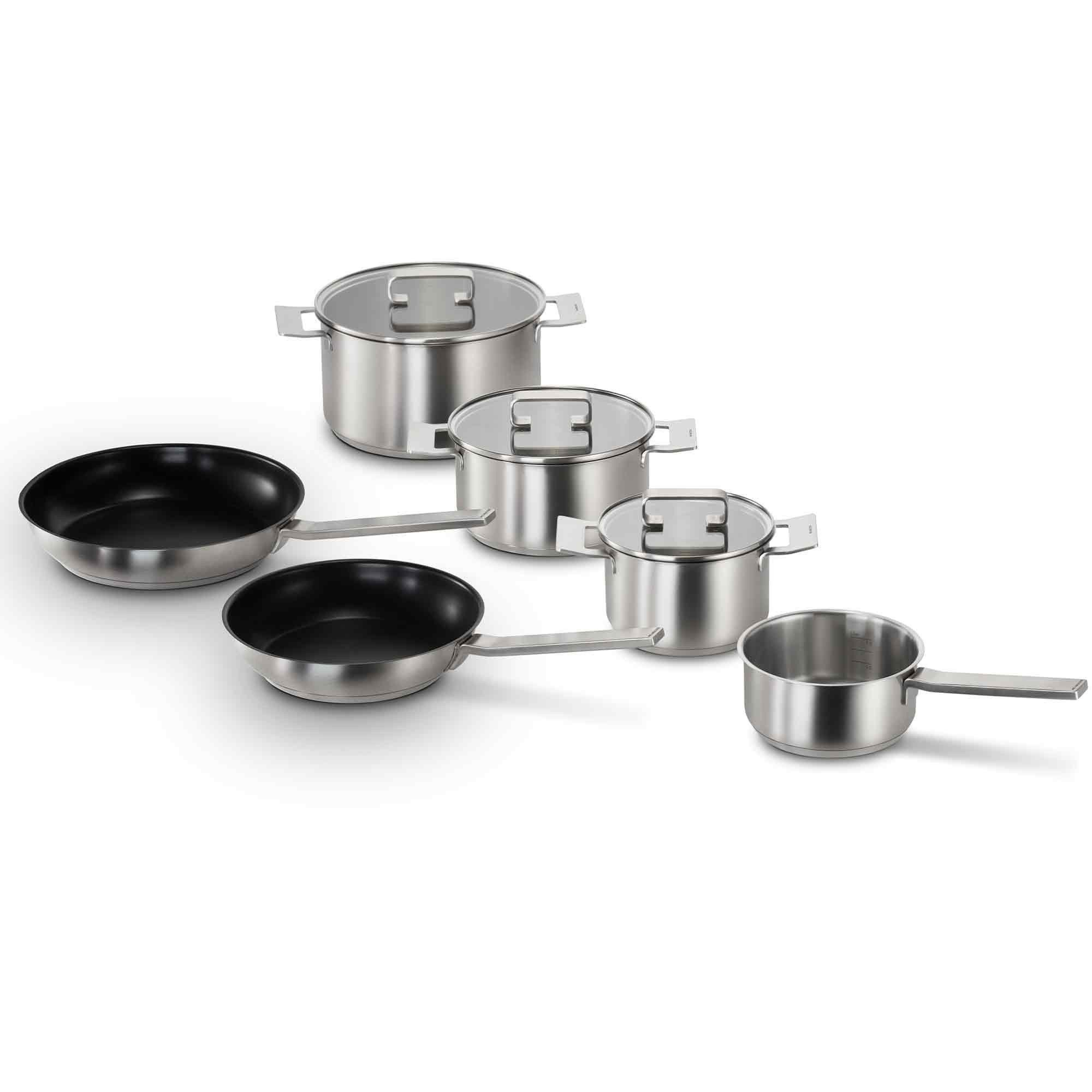 SIEMENS Kochtopf HZ9SE060, Edelstahl (6-tlg), Kochgeschirrset: 6-teilig