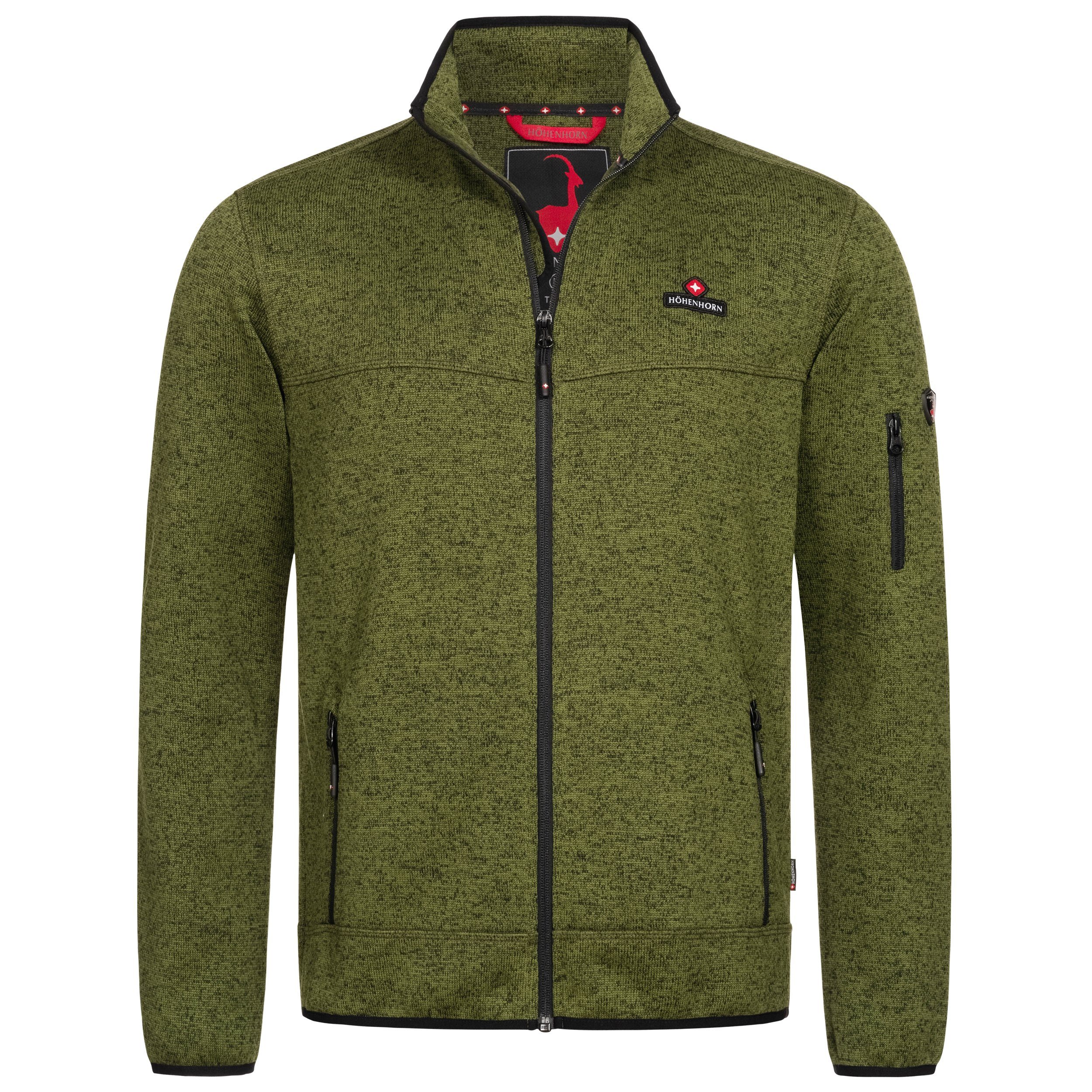 Höhenhorn Strickfleecejacke Herren Jacke Fleece Strickfleece günstig online kaufen