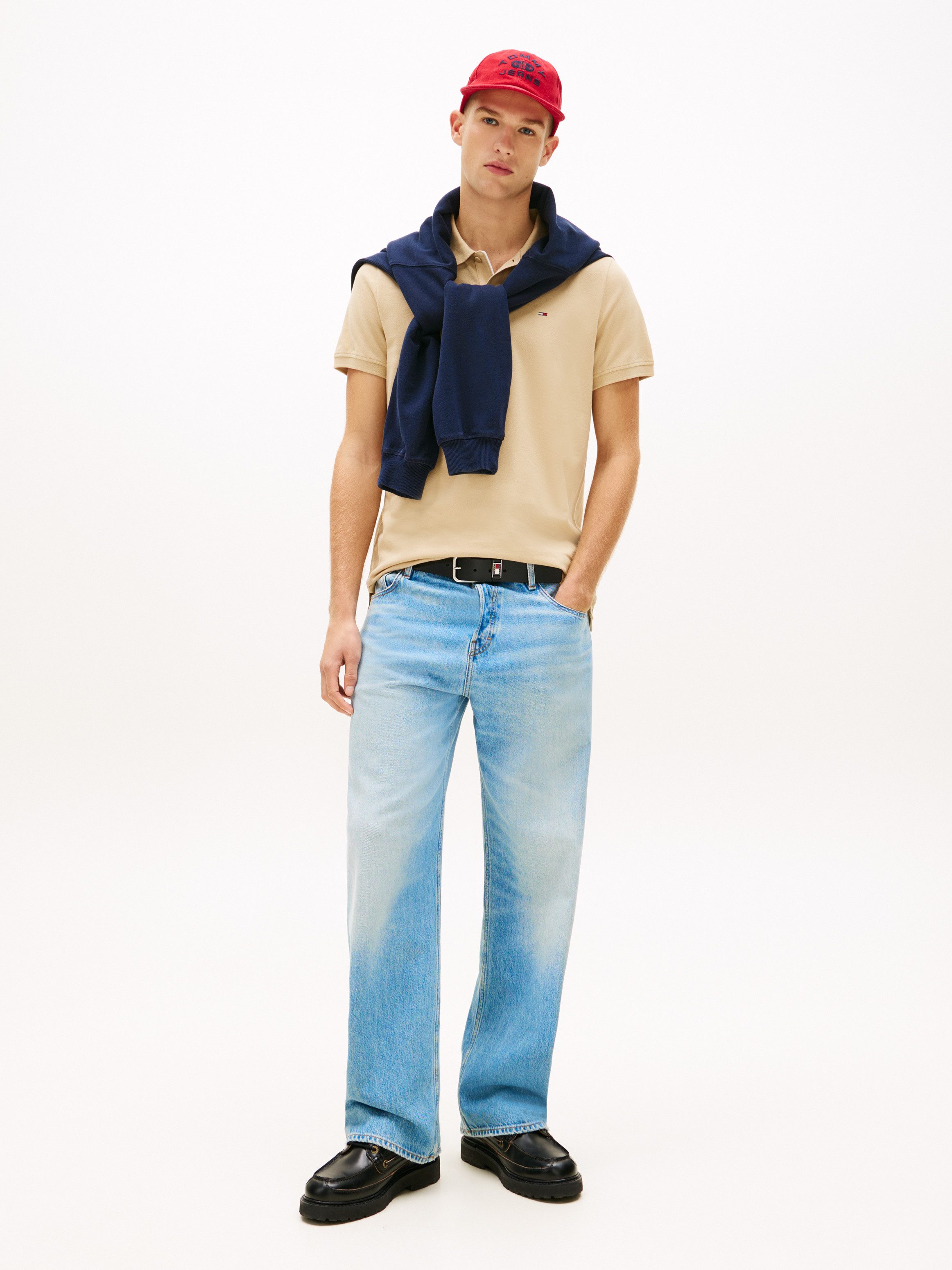 Tommy Jeans Poloshirt TJM SLIM PLACKET POLO EXT
