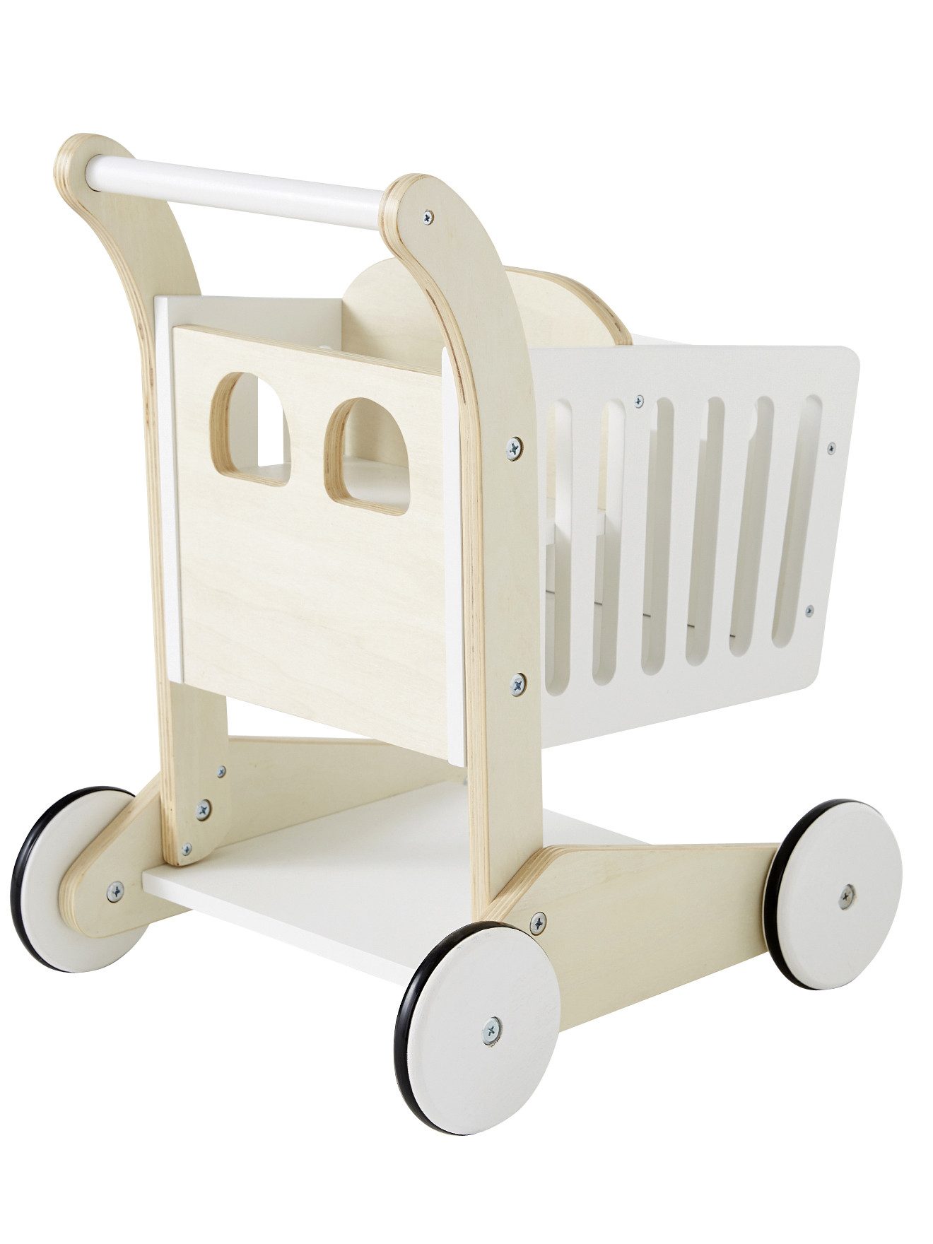 vertbaudet Spielküche Spiel-Einkaufswagen aus Holz FSC® Holz günstig online kaufen