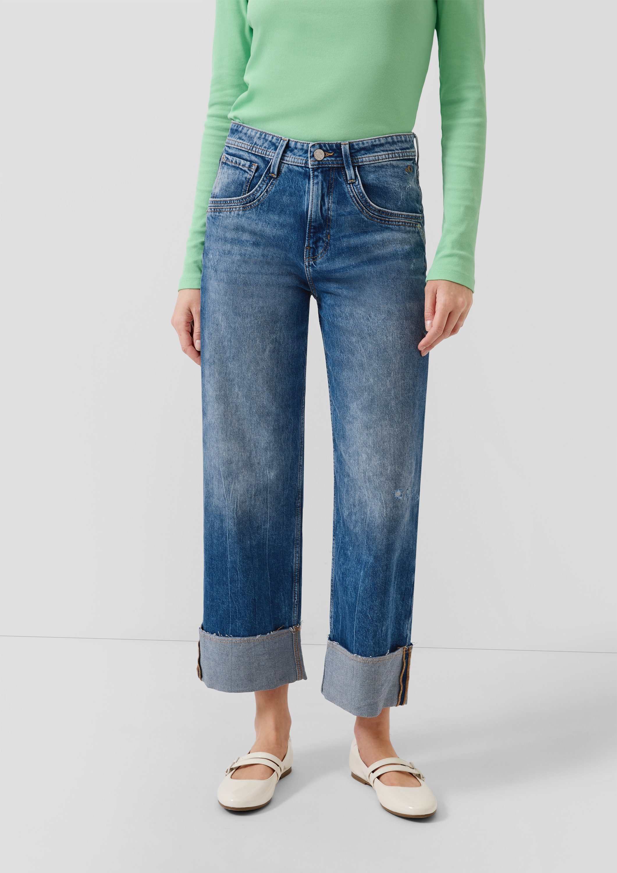 Weite Jeans Jeans-Hose SURI
