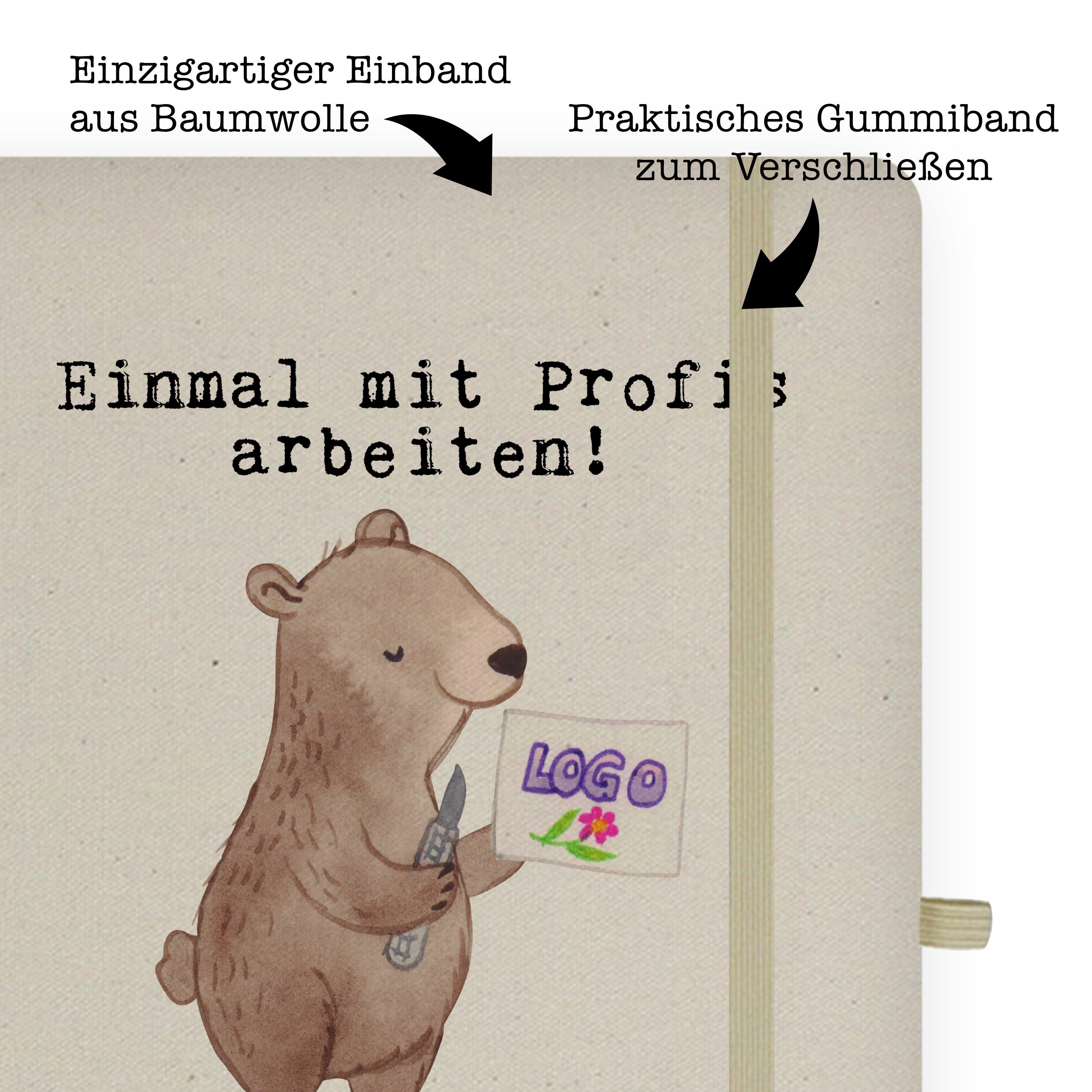 Mr. Marketingkommunikation & Mr. Panda Notizbuch aus Mrs. Panda - Kaufmann - für Transparent Mrs. Leidenschaft &