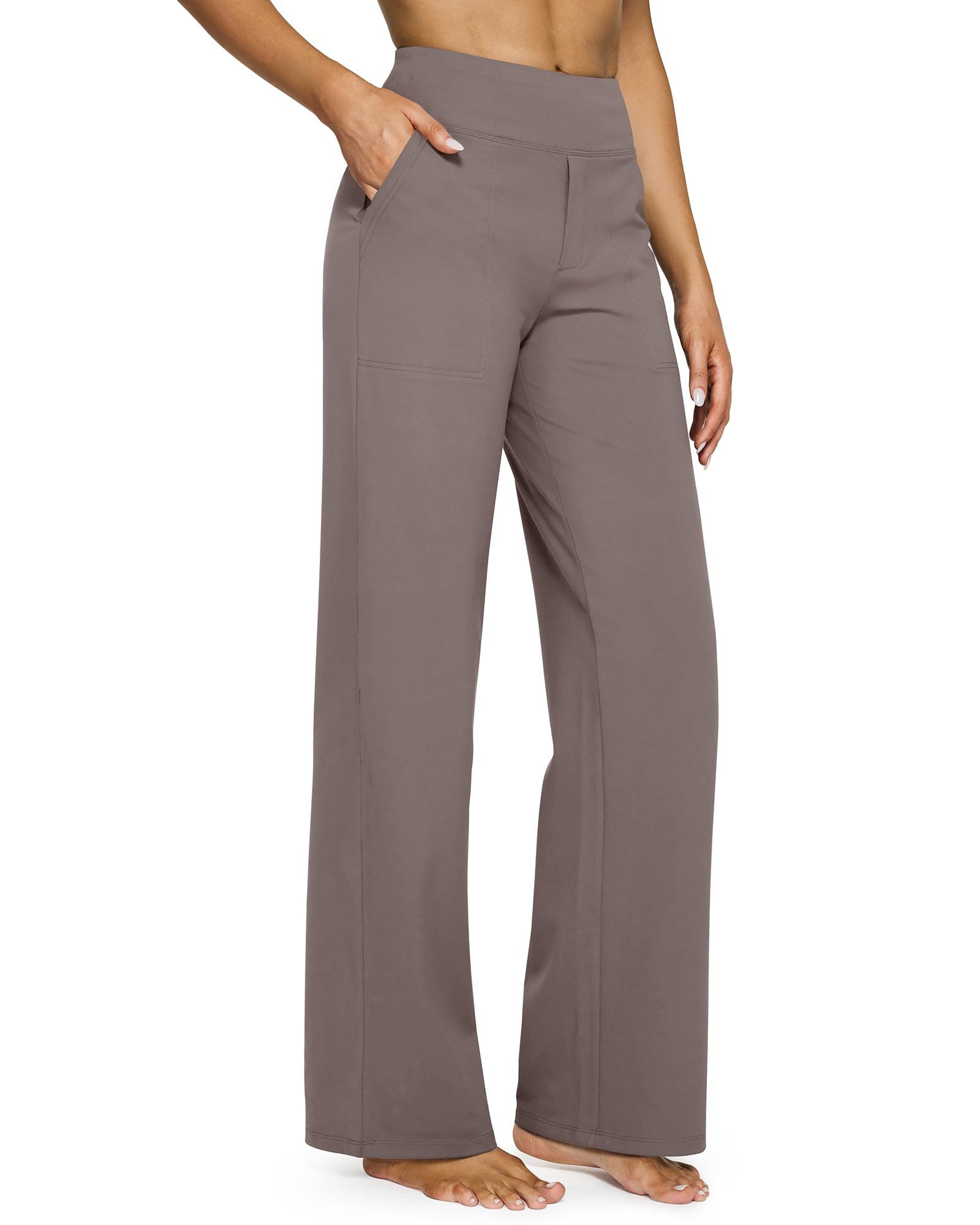 G4Free Jogginghose Yoga Hosen Damen Kleiderhose Hohe Taille Arbeitshose mit günstig online kaufen