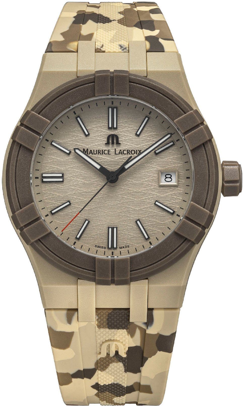 MAURICE LACROIX Quarzuhr AIKON #TIDE CAMO, Swiss Made, auf 1000 Stück limitiert