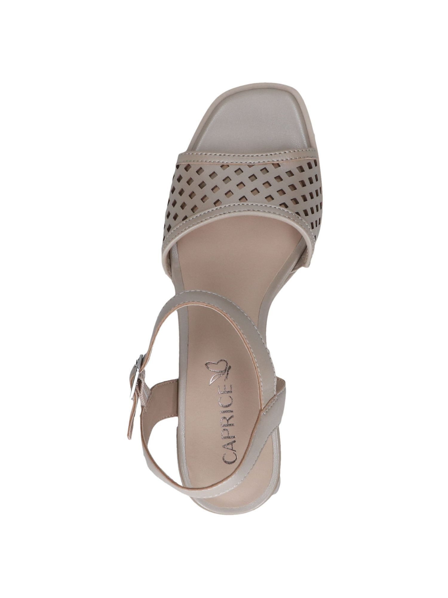 Caprice CAP Antishokk, CAP Memotion aus Leder Trapezabsatz Sandalette CAP Antishokk