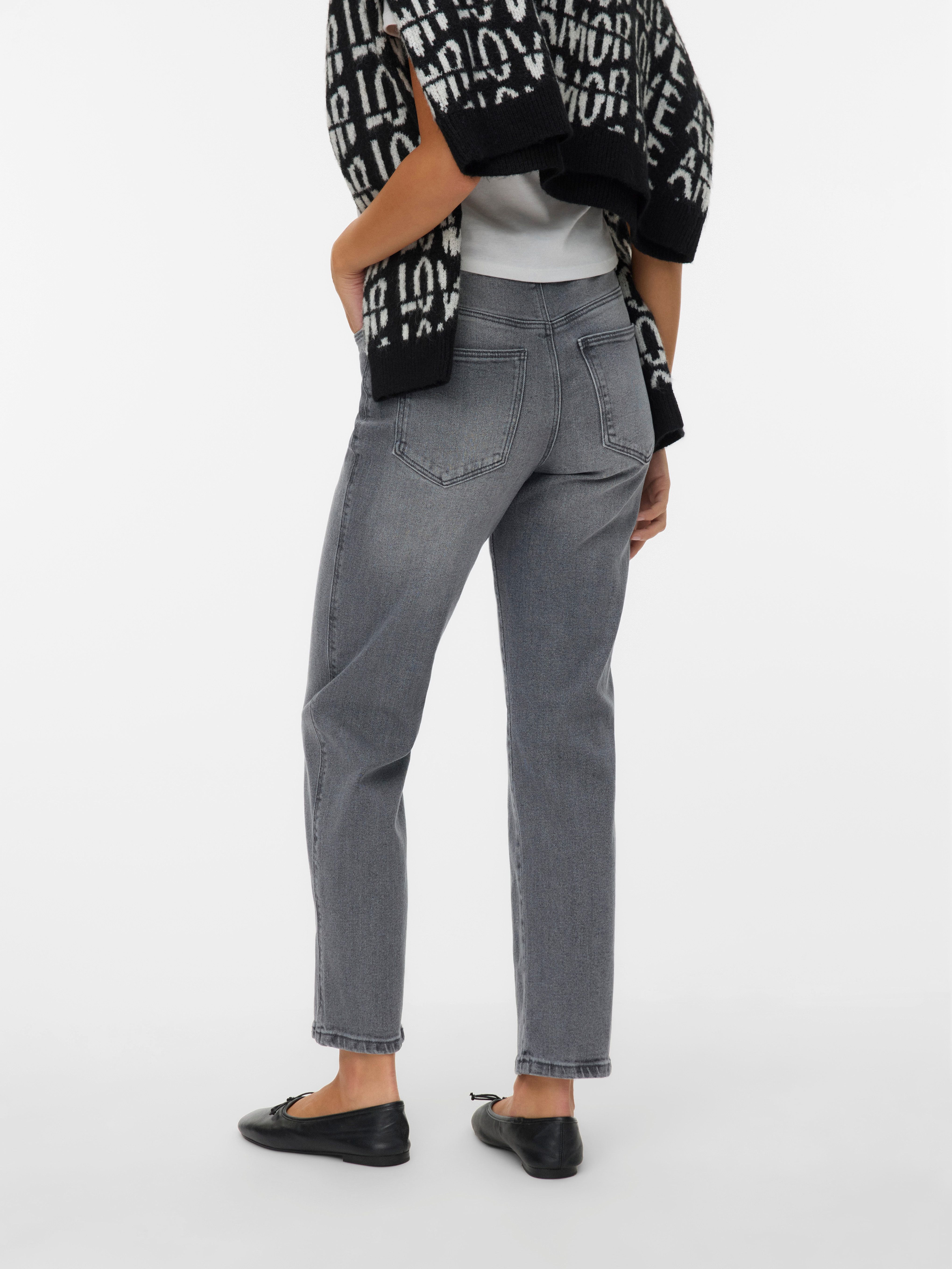 Vero Moda Straight-Jeans VMAMARA MR SLIM STRAIGHT ANK VI2112 NOOS günstig online kaufen