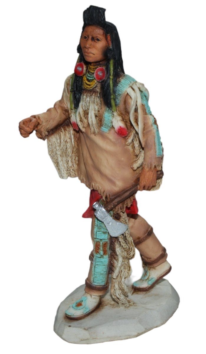 Castagna Dekofigur Joseph Medicine Crow H 17 cm Native American Figur Castagna