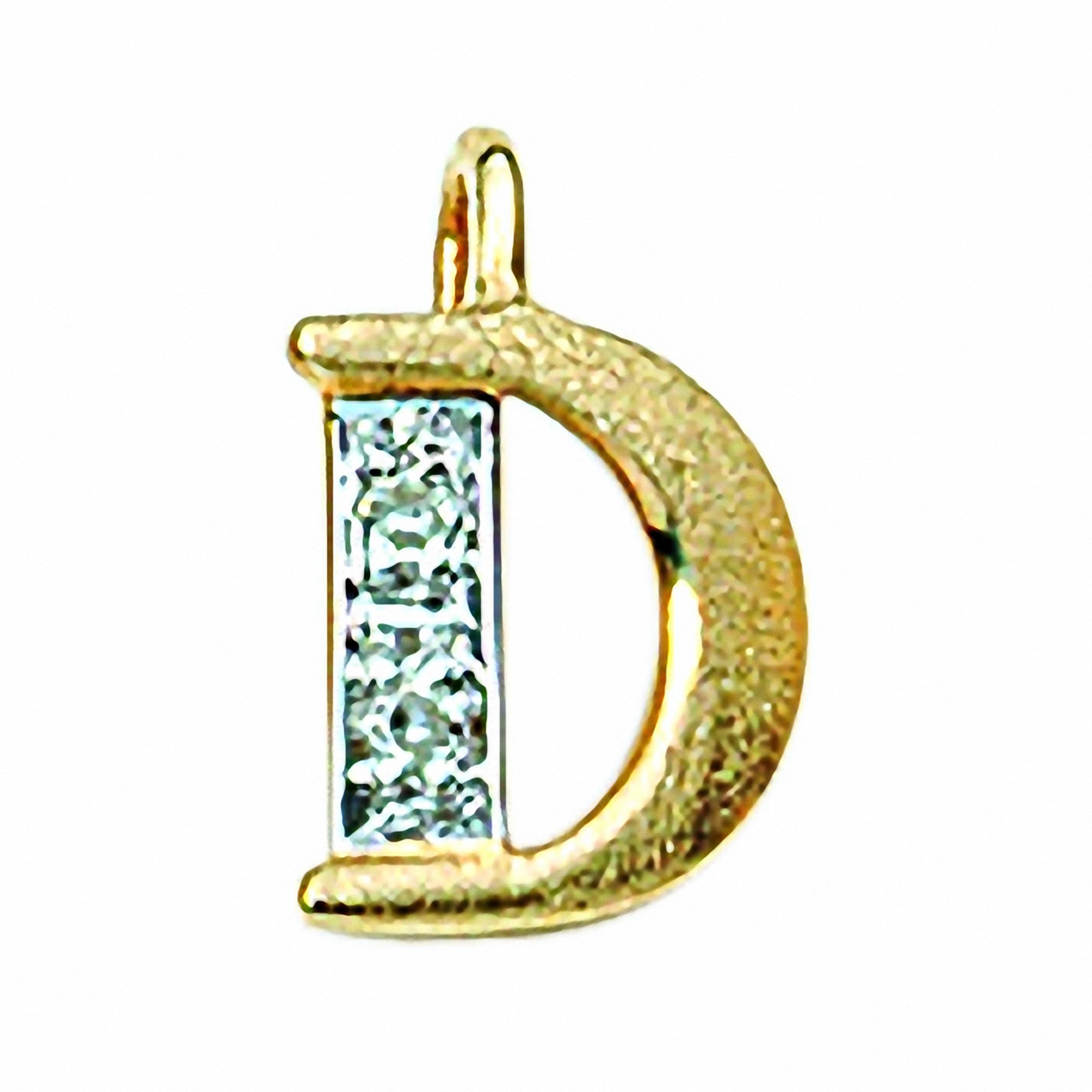 Adelia´s Namenskette Halskette - Namenskette mit Buchstabenanhänger D mit Diamant aus, Schmuckset mit bis 45 cm stufenlos verstellbarer 925 Silber Halskette