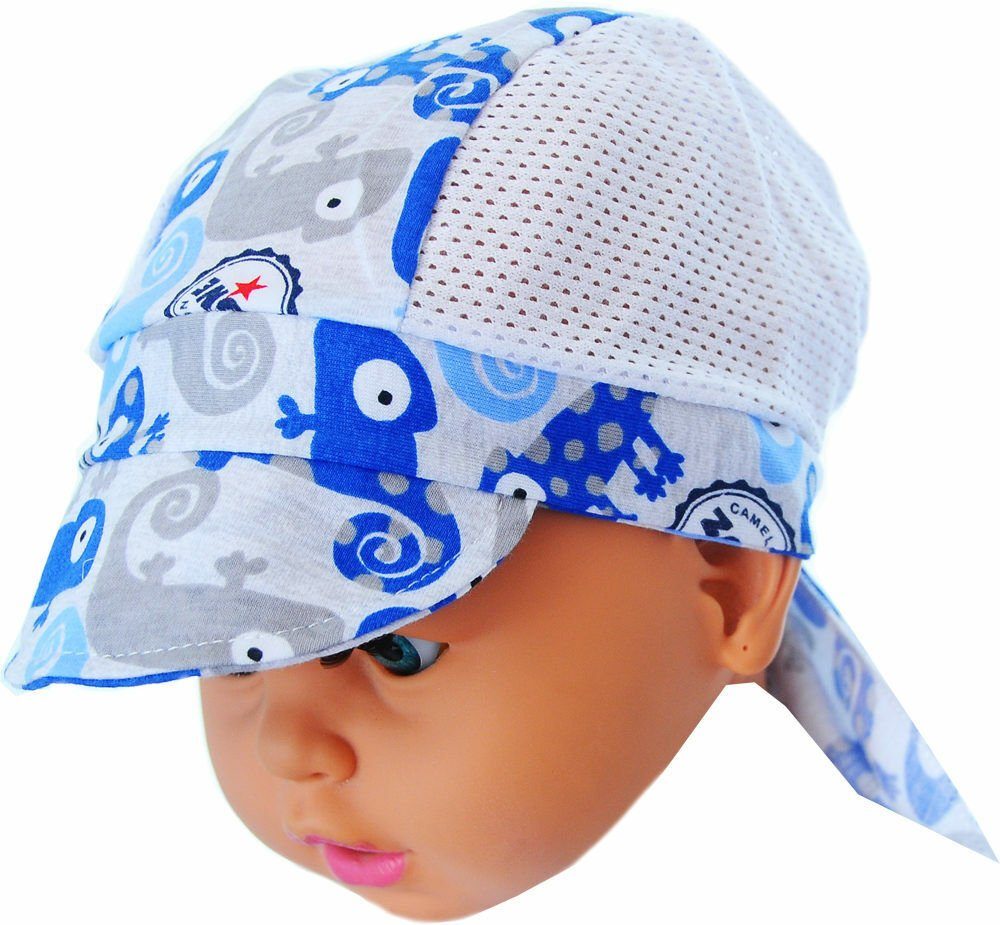 La Bortini Kopftuch Kopftuch Baby und Kinder Kopftuch Bandana 42 44 46 48 Sommer Mütze, aus Baumwolle, gemustert