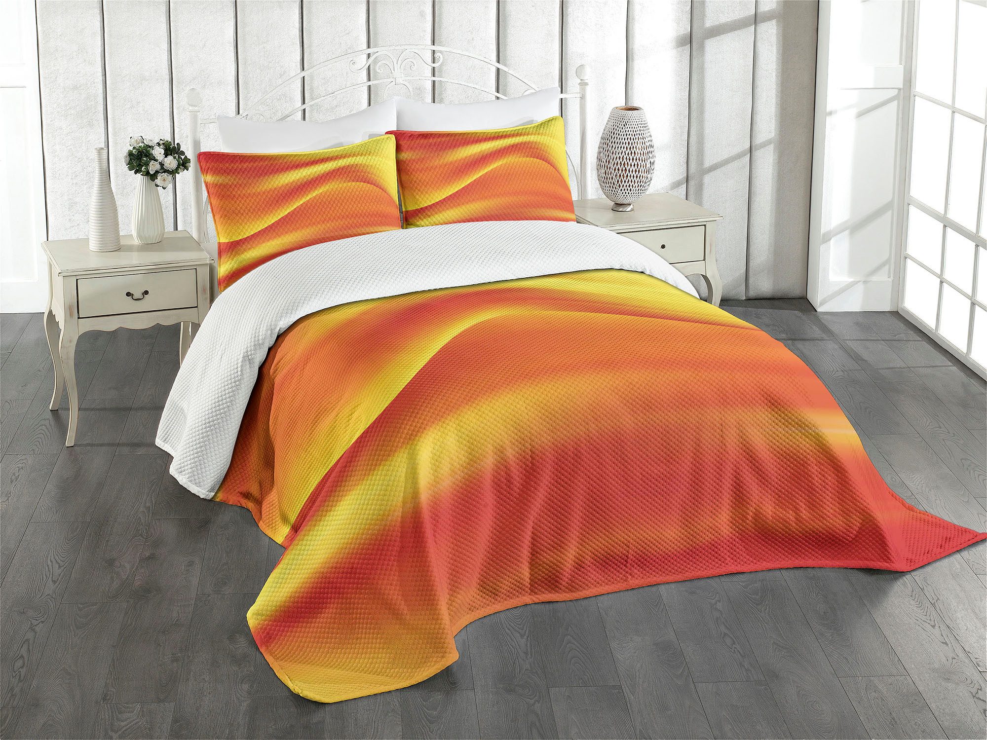 Abakuhaus Tagesdecke Set mit Kissenbezügen Waschbar, günstig online kaufen