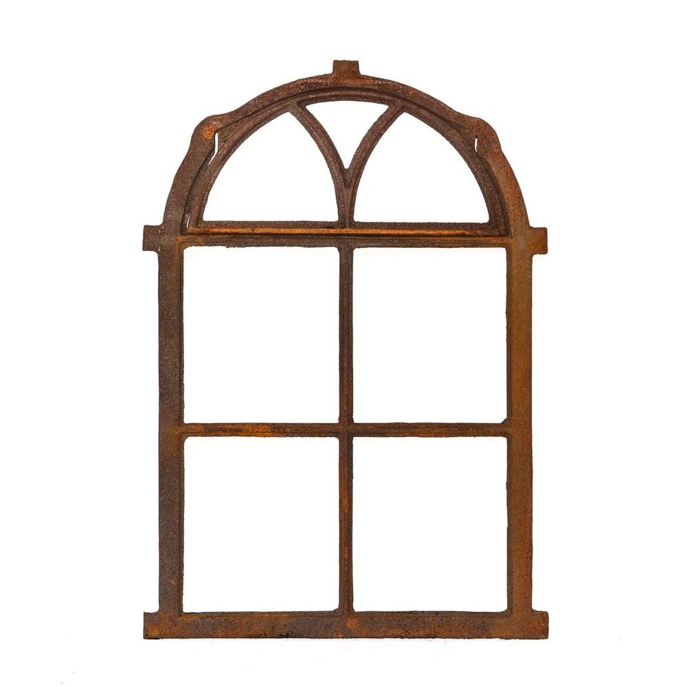 klappbarem Linoows Fenster mit Fenster, Gusseisen Dekoobjekt Oberlicht Scheunenfenster, Eisenfenster, antikes