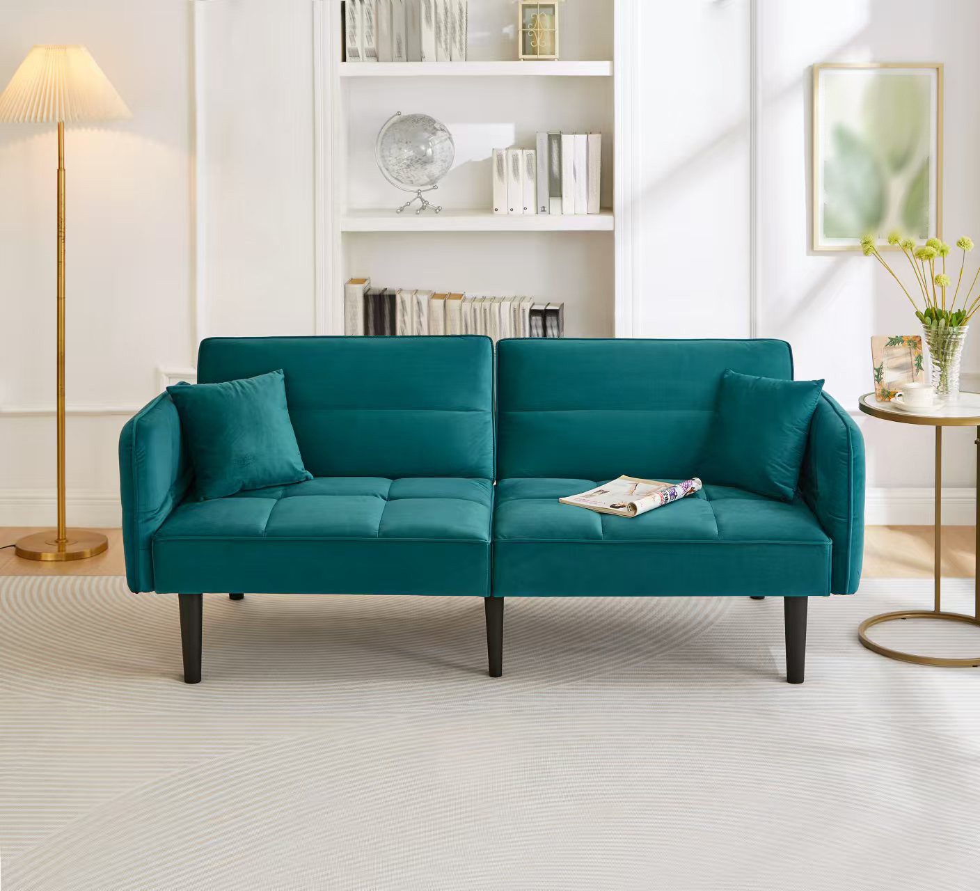 STILVORA Schlafsofa couch mit schlaffunktion,2-Sitzer sofas günstig online kaufen