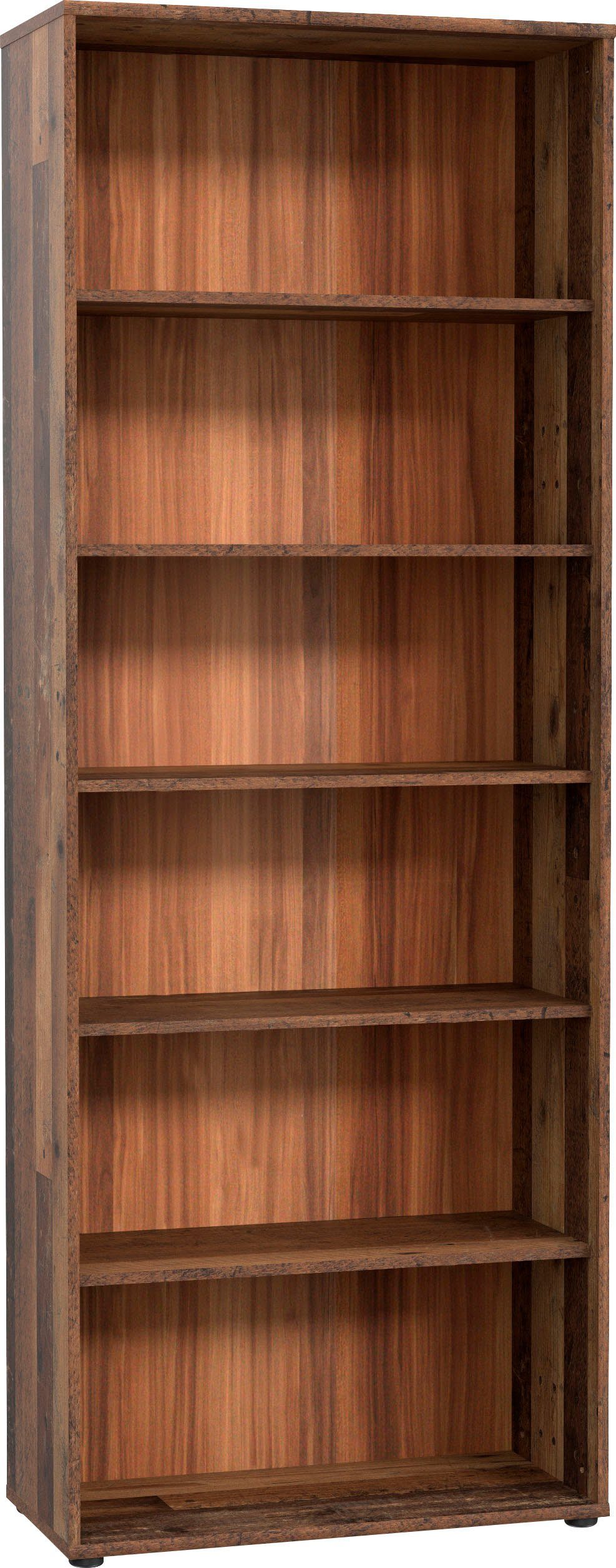 FORTE Regal Tempra, Mehrzweckregal, Höhe 197,5 cm, 5 Ablageböden, Breite 73,7 cm