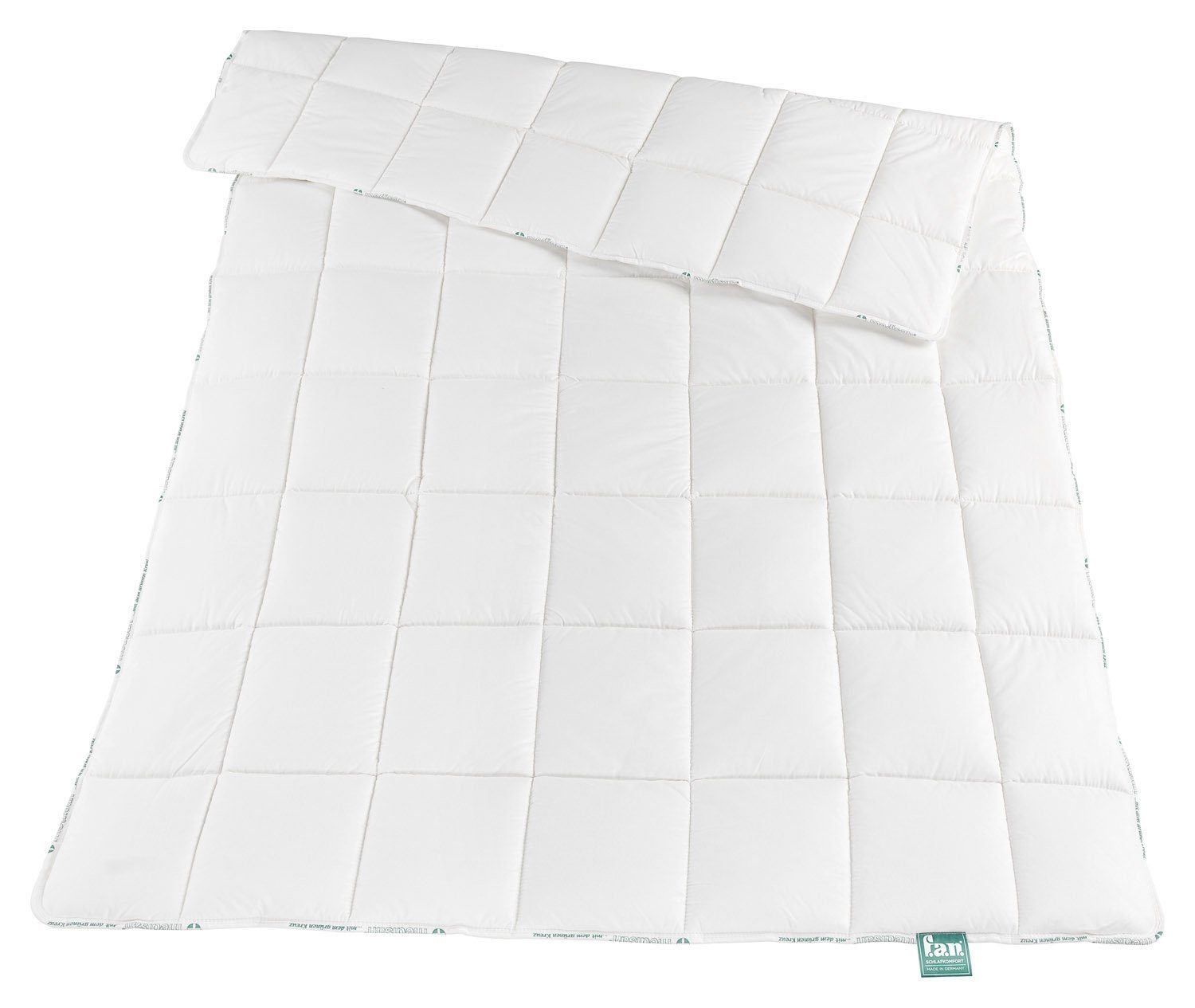 FRANKENSTOLZ Microfaserbettdecke, Bettdecke f.a.n. Medisan, fan Schlafkomfort Exklusiv, Füllung: f.a.n. Iso-fill®, Markenfaser kochfest (100% Polyester), Bezug: 100% Baumwolle