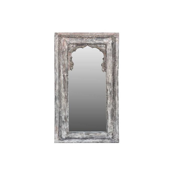 daslagerhaus living Wandspiegel Spiegel Vintage grau weiß