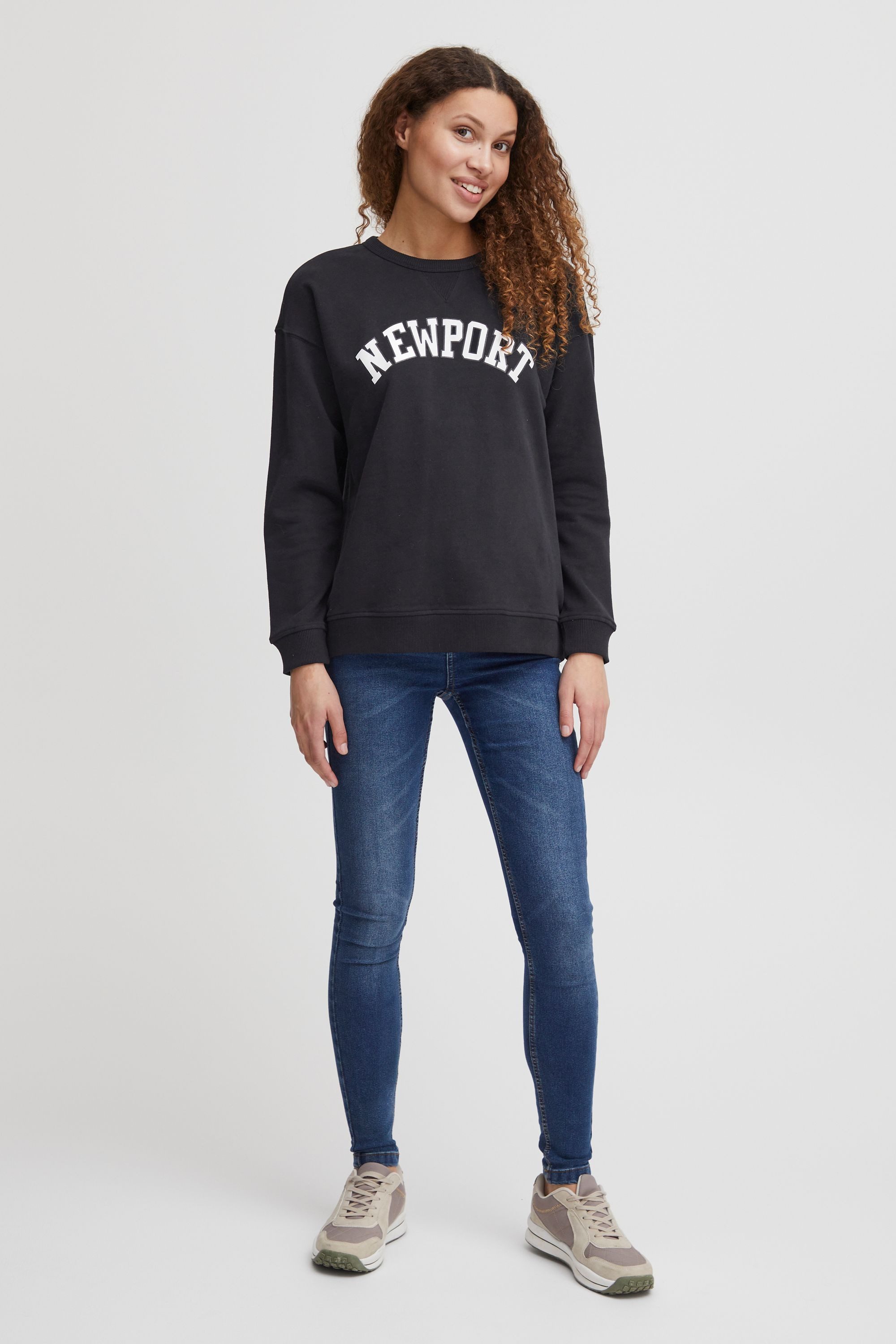 OXMO Sweatshirt OXColeen Modischer Pullover günstig online kaufen