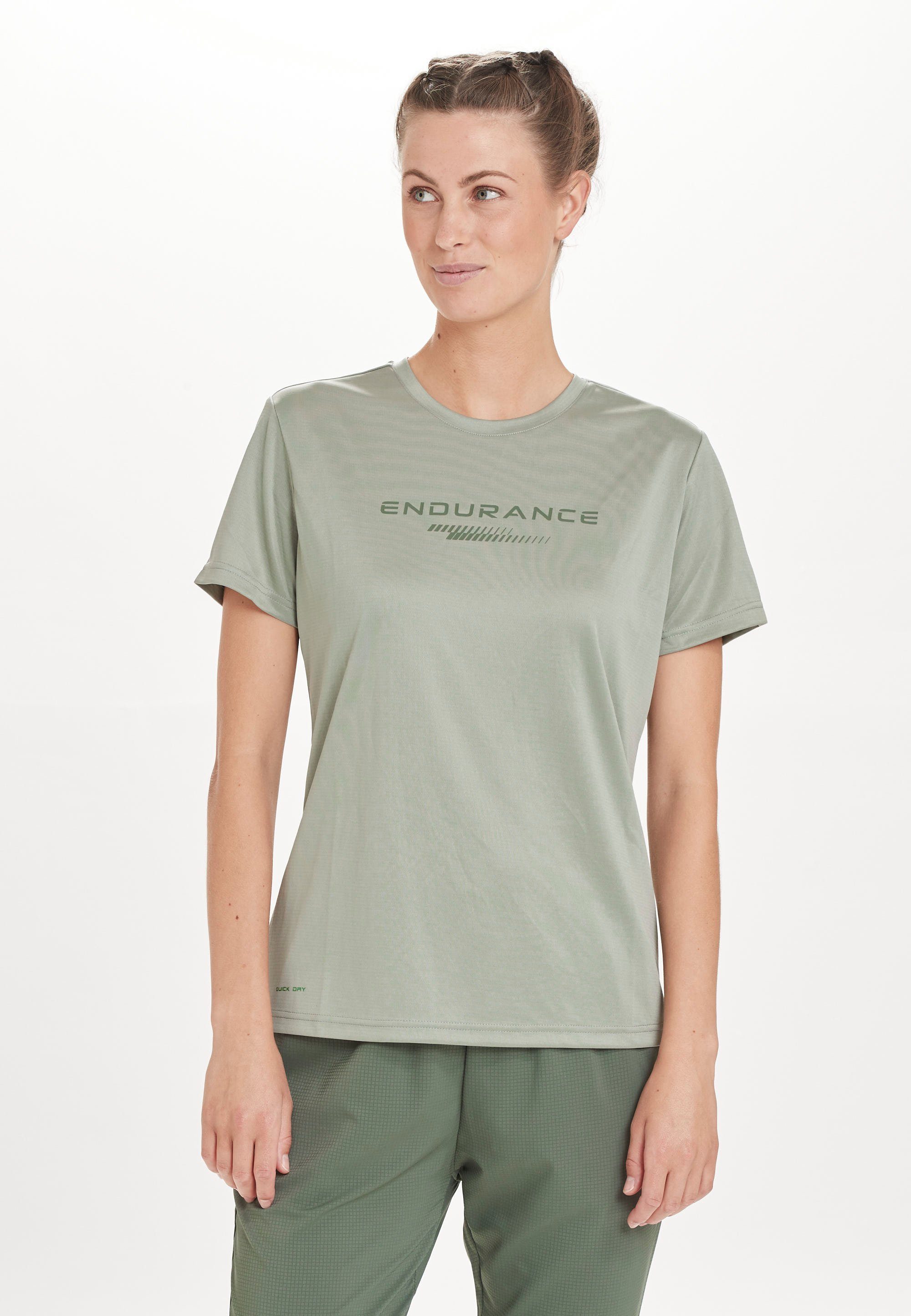 ENDURANCE Funktionsshirt Keiling (1-tlg) mit QUICK DRY-Technologie hellgrün schnelltrocknender