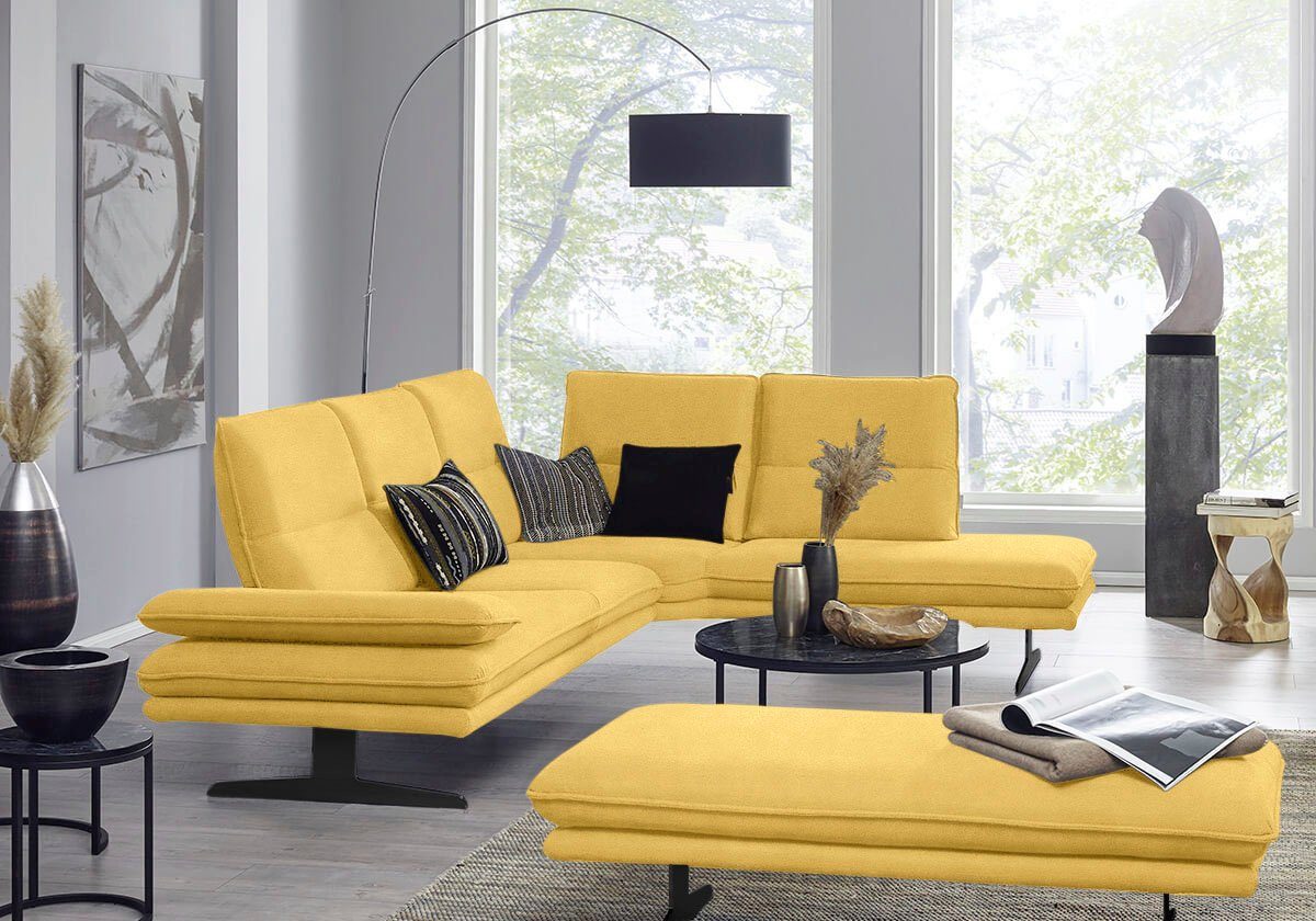 W.SCHILLIG Ecksofa broadway, Designsofa, toller Sitzkomfort, günstig online kaufen
