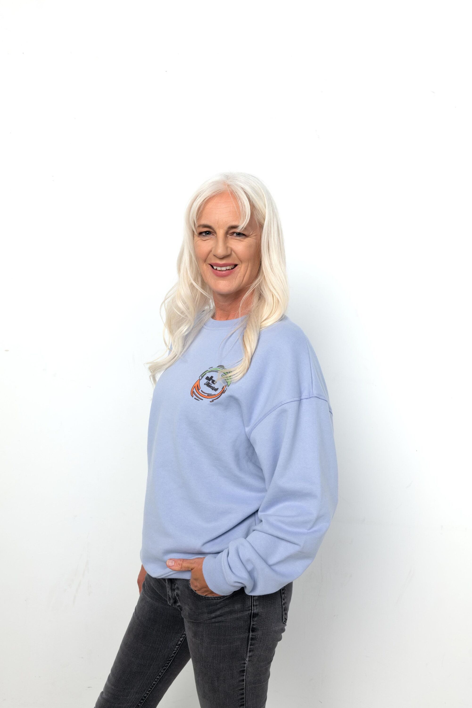 Elho Sweatshirt MAYRHOFEN (1-tlg) mit Logo-Stick am Ärmel