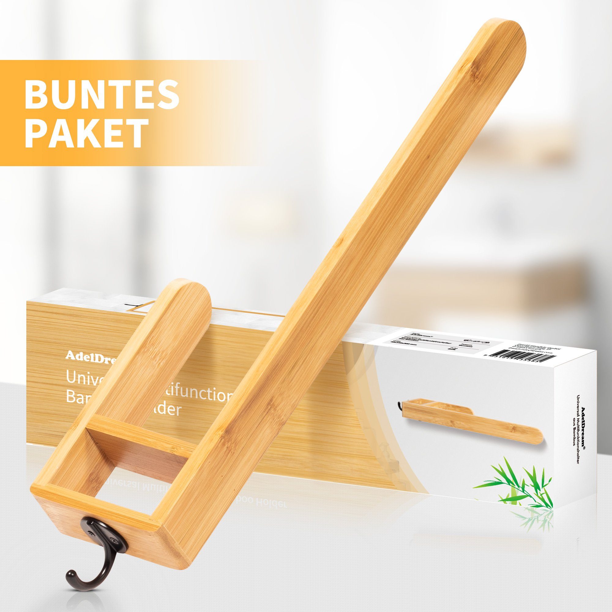 AdelDream Handtuchhalter Umweltfreundlicher Badezimmer-Handtuchhalter günstig online kaufen