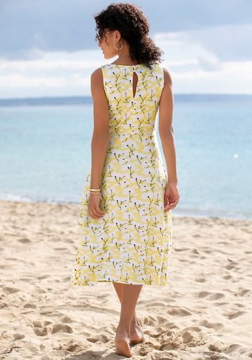 Beachtime Sommerkleid mit Blumendruck