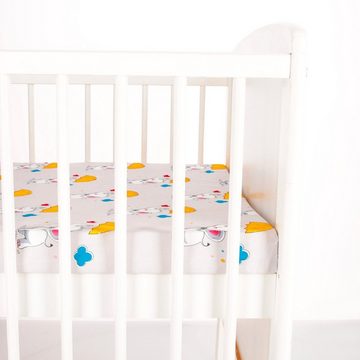 Reisebett-Matratzen Babymatratze Kinderbettmatratze Reisebettmatratze Kindermatratze 120x60 Blau, Stillerbursch, 6 cm hoch