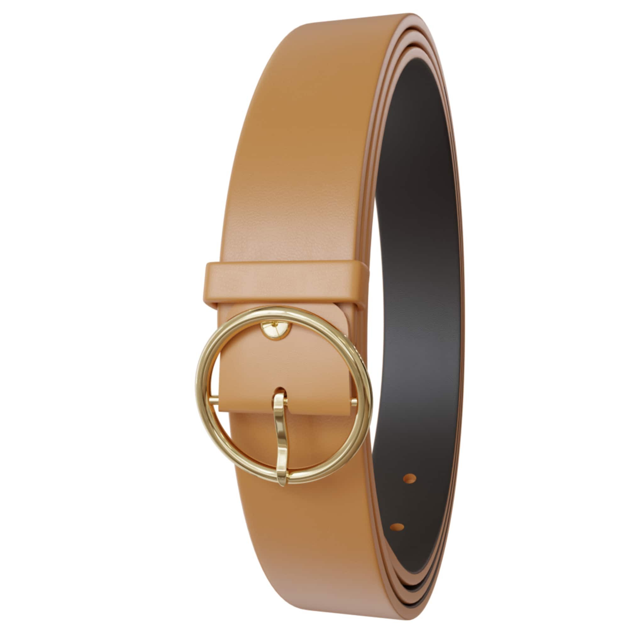 KMISSO Ledergürtel Damen Gürtel Jeans Hosen günstig online kaufen