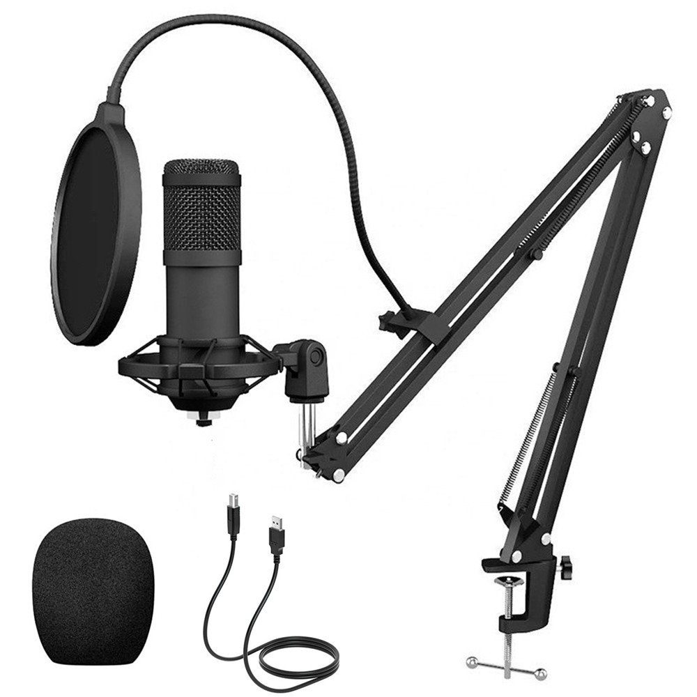 Streaming-Mikrofon USB-Mikrofon,192 KHZ/24BIT kondensator-mikrofon,Mikrofon Set