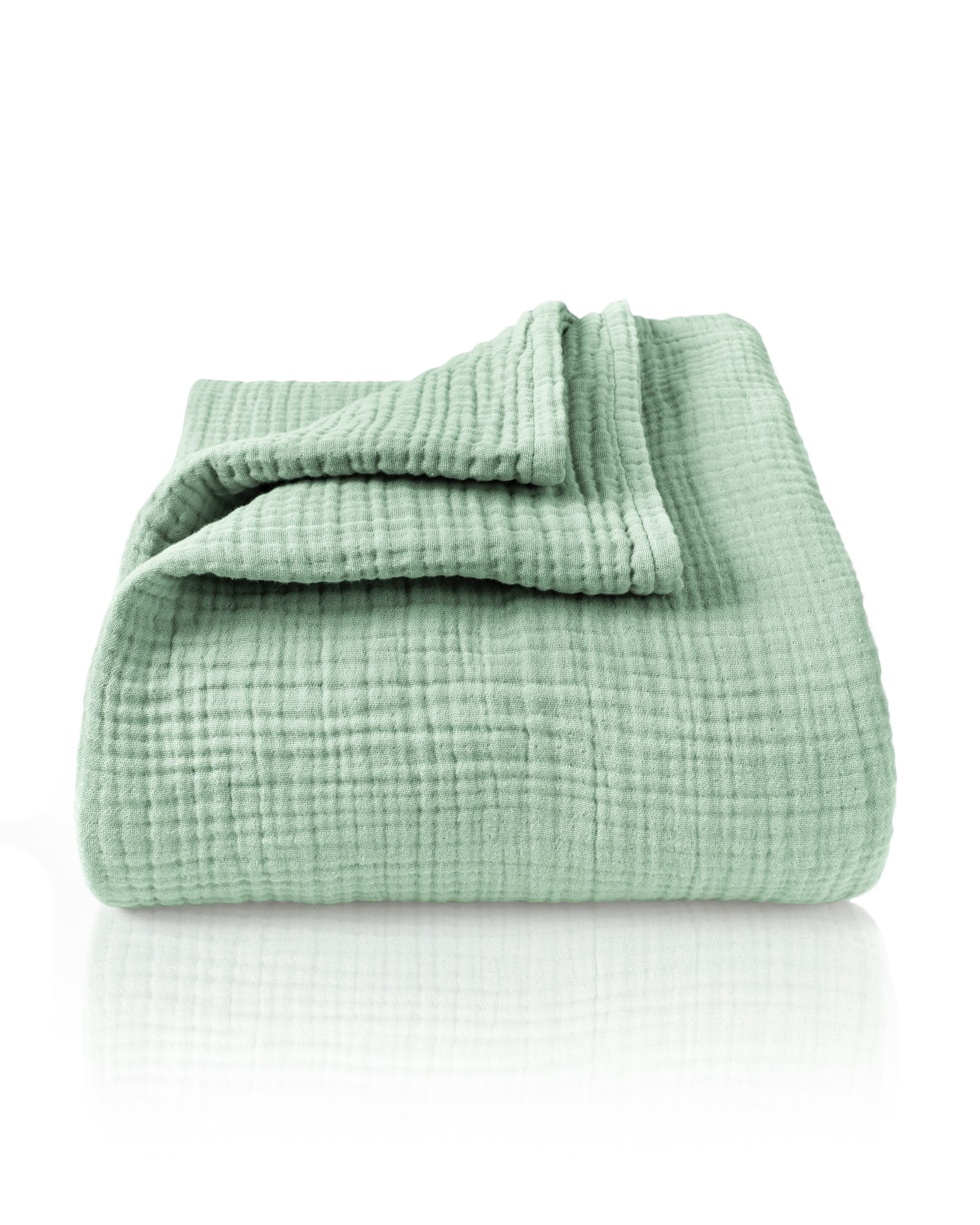Laynenburg Tagesdecke Musselin aus 100% Baumwolle günstig online kaufen