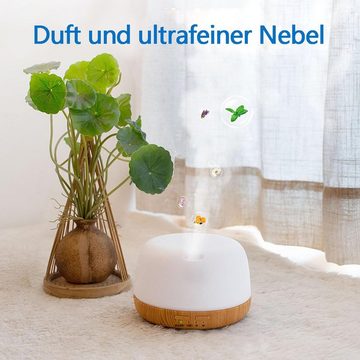 Welikera Luftbefeuchter Diffusor, 0.5L Kapazität geräuschlos Luftreinigung Schlafhilfe