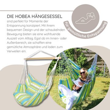 HOBEA-Germany Hängesessel Hängesessel Adria L (ohne Aufhängung) Ohne Innenkissen (Hängesessel mit Kissenhüllen), Inkusive Kissenhüllen