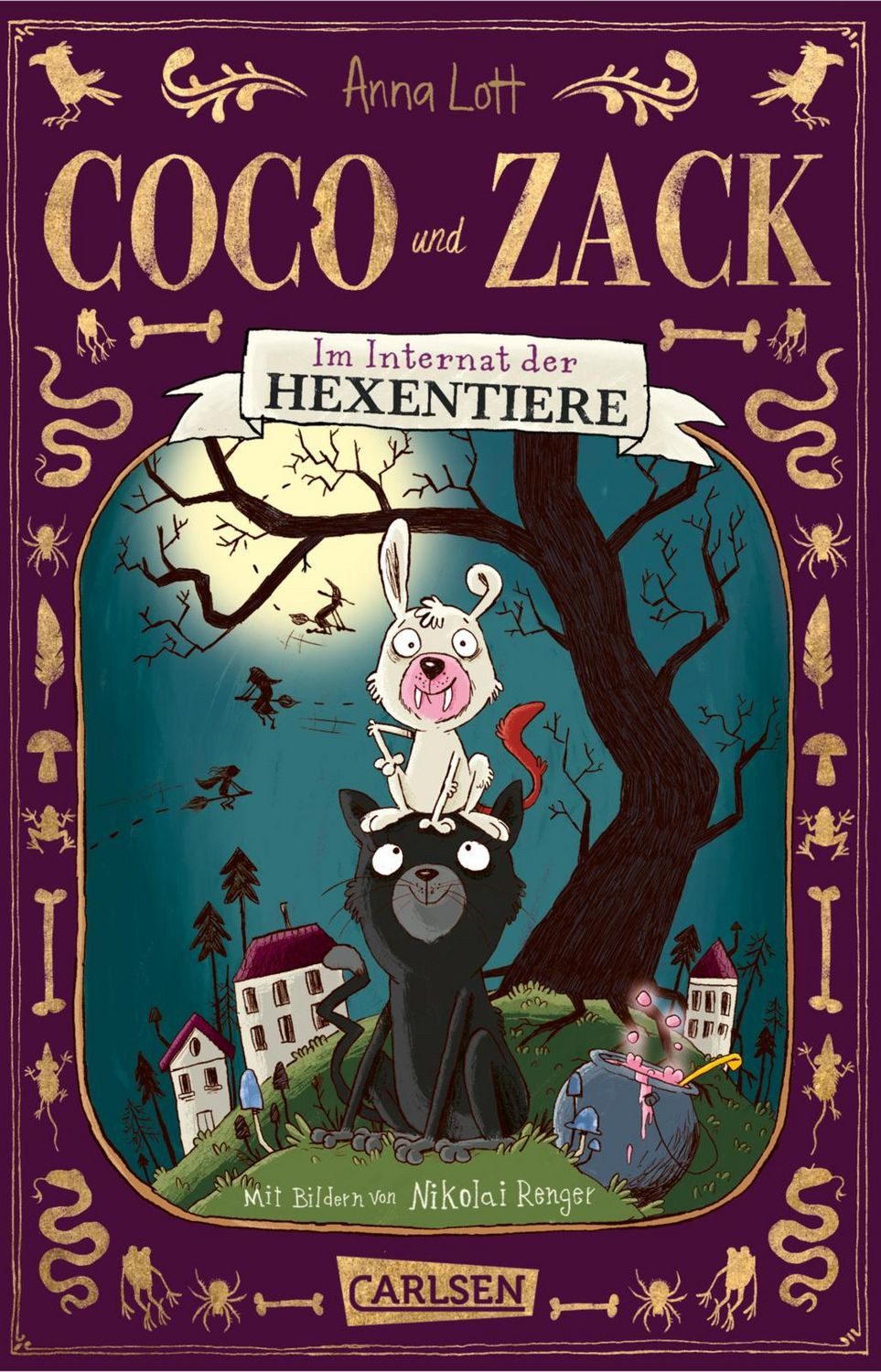 Coco und Zack: Im Internat der Hexentiere / Anna Lott
